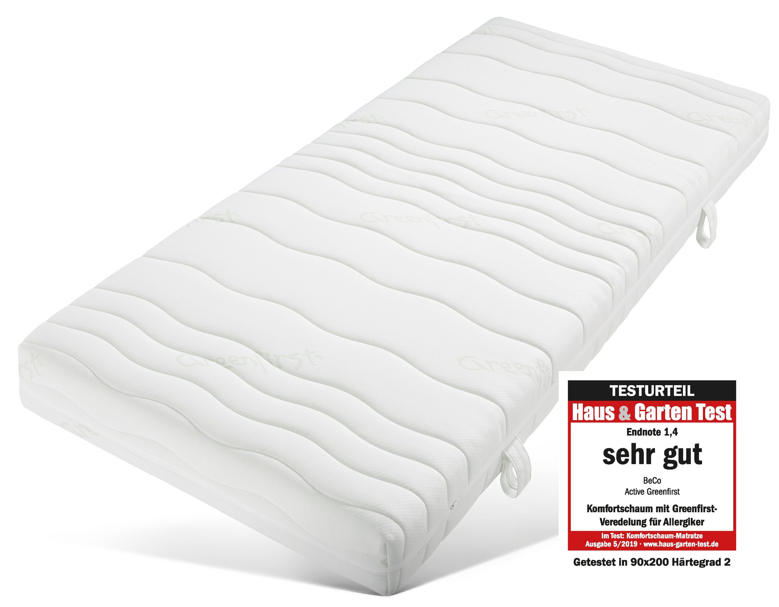 Komfortschaummatratze ACTIVE Greenfirst von BeCo EXCLUSIV - BeCo EXCLUSIV