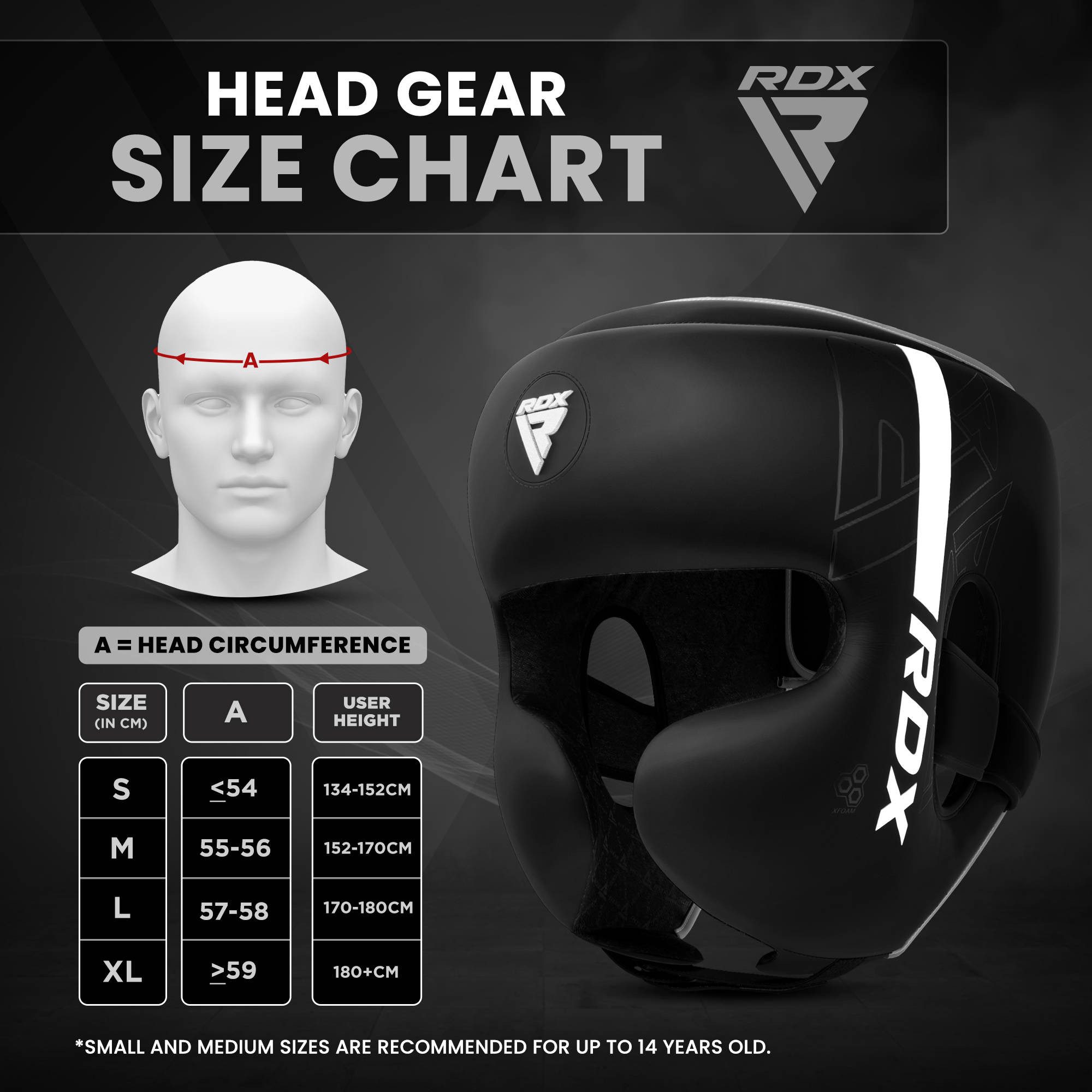 RDX Sports Kopfprotektor RDX Kopfschutz Boxen für Kickboxen