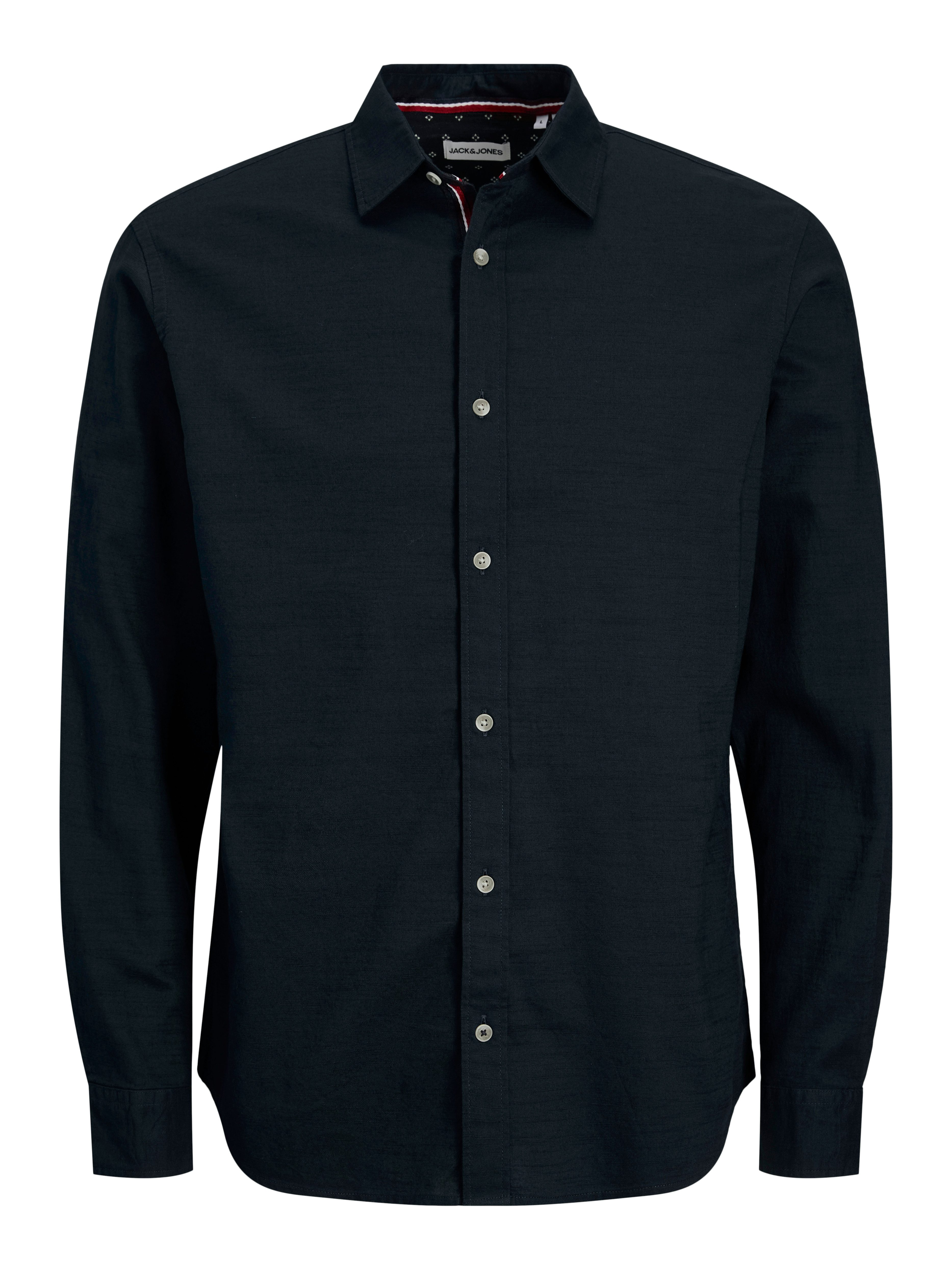 Jack & Jones Langarmhemd JJPIERRE SLUB DETAIL SHIRT LS günstig online kaufen