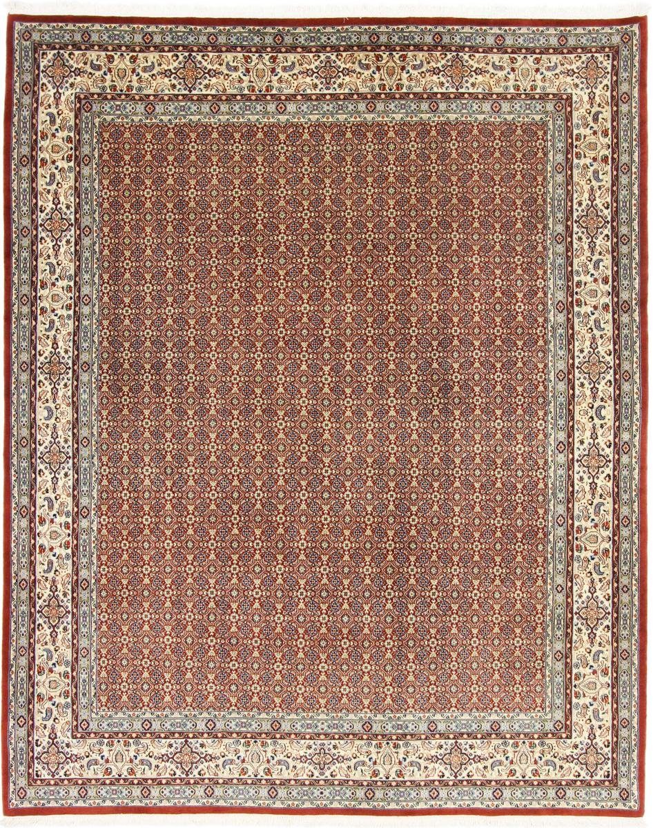 Orientteppich Moud Sherkat 216x270 Handgeknüpfter Orientteppich / Perserteppich, Nain Trading, rechteckig, Höhe: 12 mm