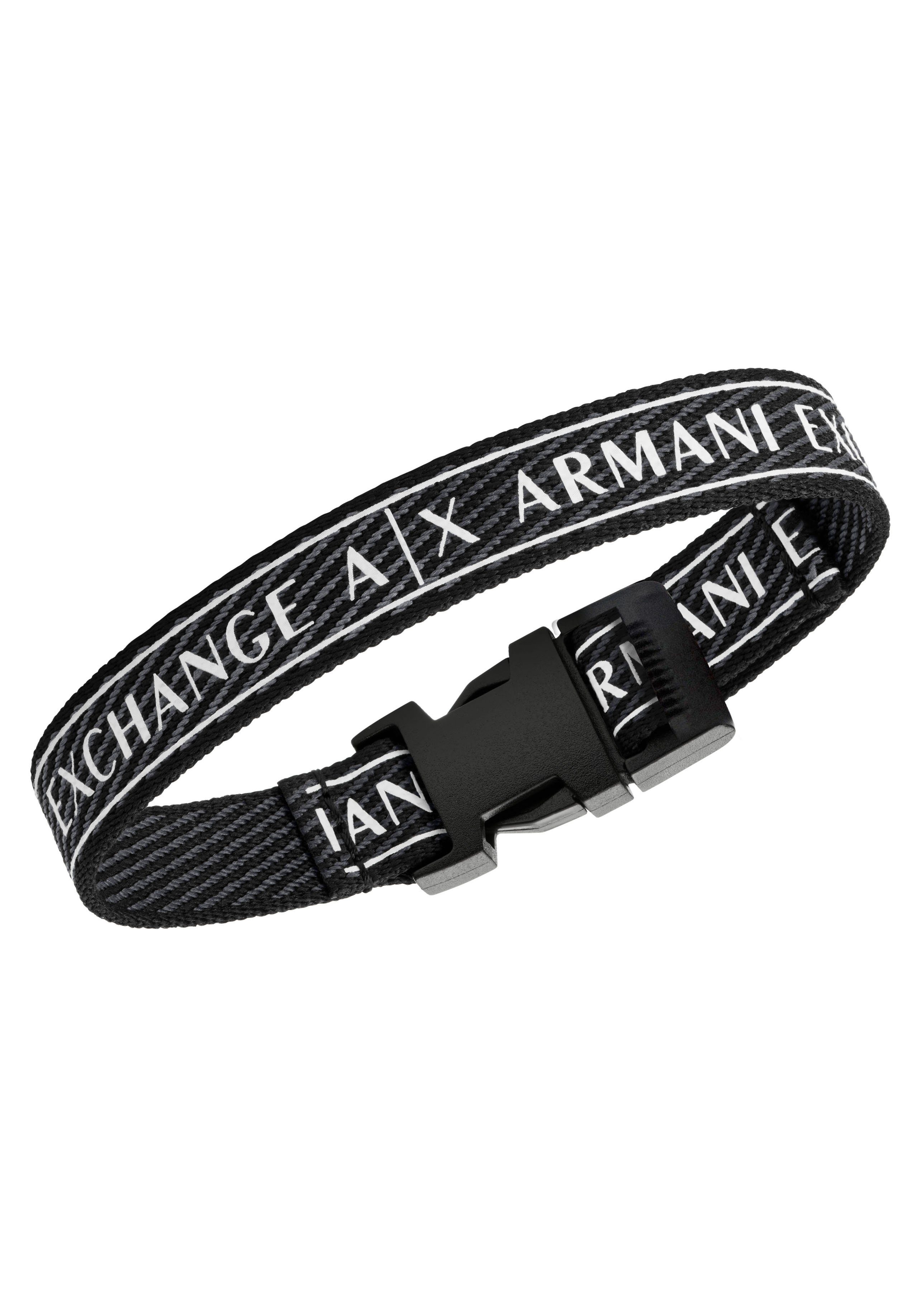 ARMANI EXCHANGE Armband LOGO, AXG0080040, AXG0082040, AXG0081040, AXG0083040