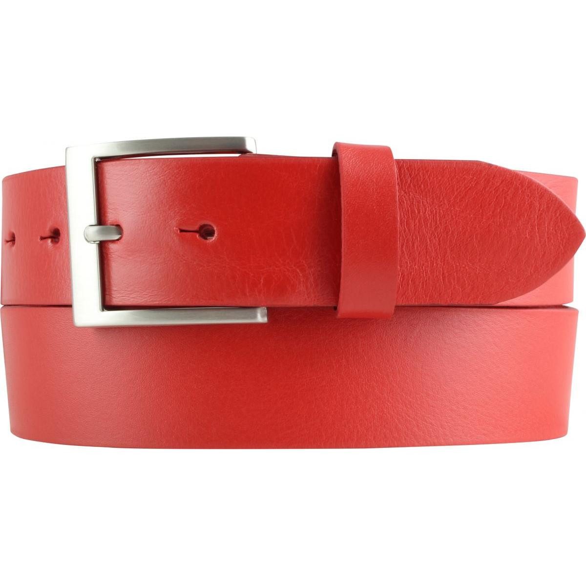 BELTINGER Ledergürtel Jeans-Gürtel aus Vollrindleder 4 cm - Hochwertiger Leder-Gürtel für He (1-St)