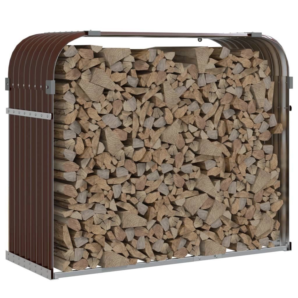 vidaXL Kaminholzregal Kaminholzunterstand Braun 120x45x100 cm günstig online kaufen