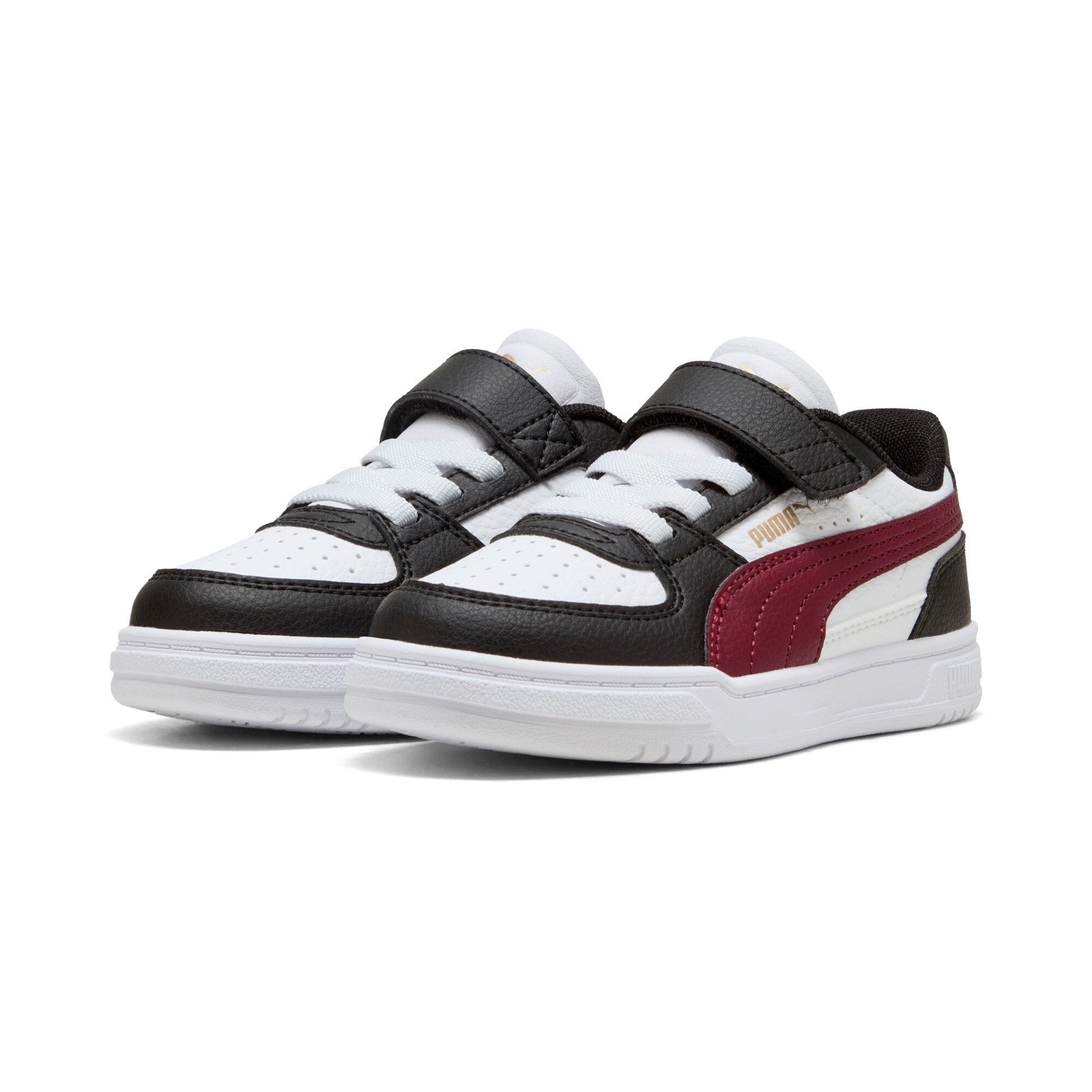 PUMA CAVEN III AC PS Sneaker mit Retro-Basketball-Design, weiches Fußbett, mit Klettverschluss