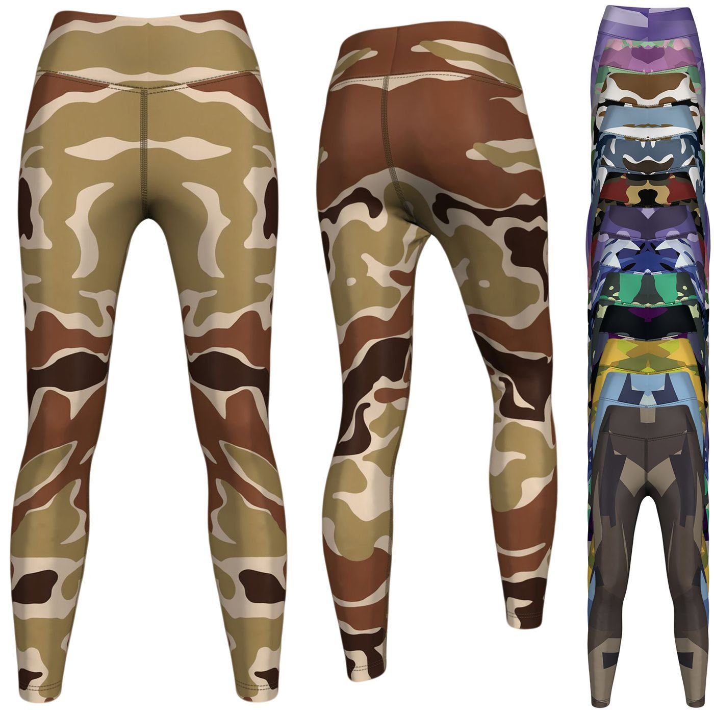 German Wear Leggings GYM-8033 Camo Leggings günstig online kaufen