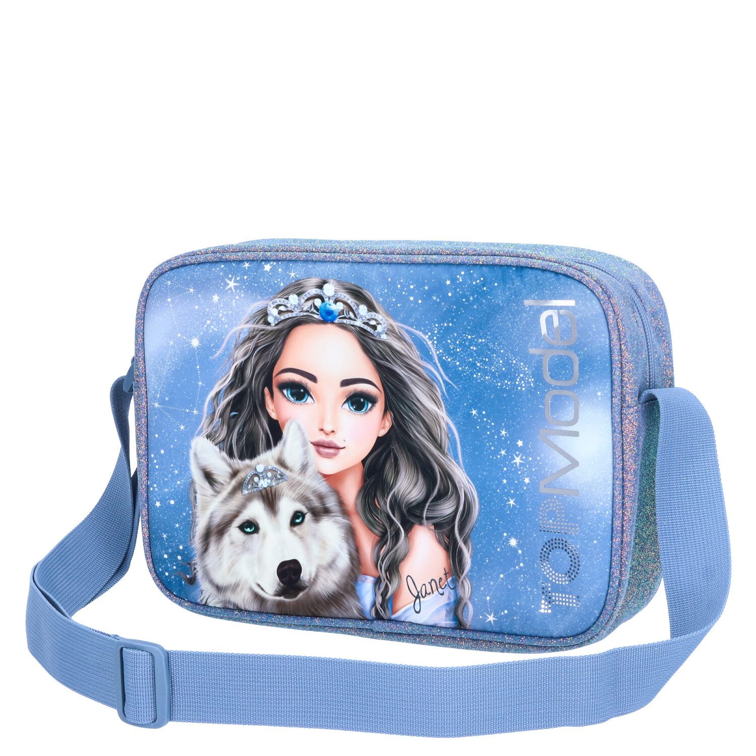 Depesche Geldbörse Depesche Kinder Umhängetasche TOPModel WOLF 62-Blau