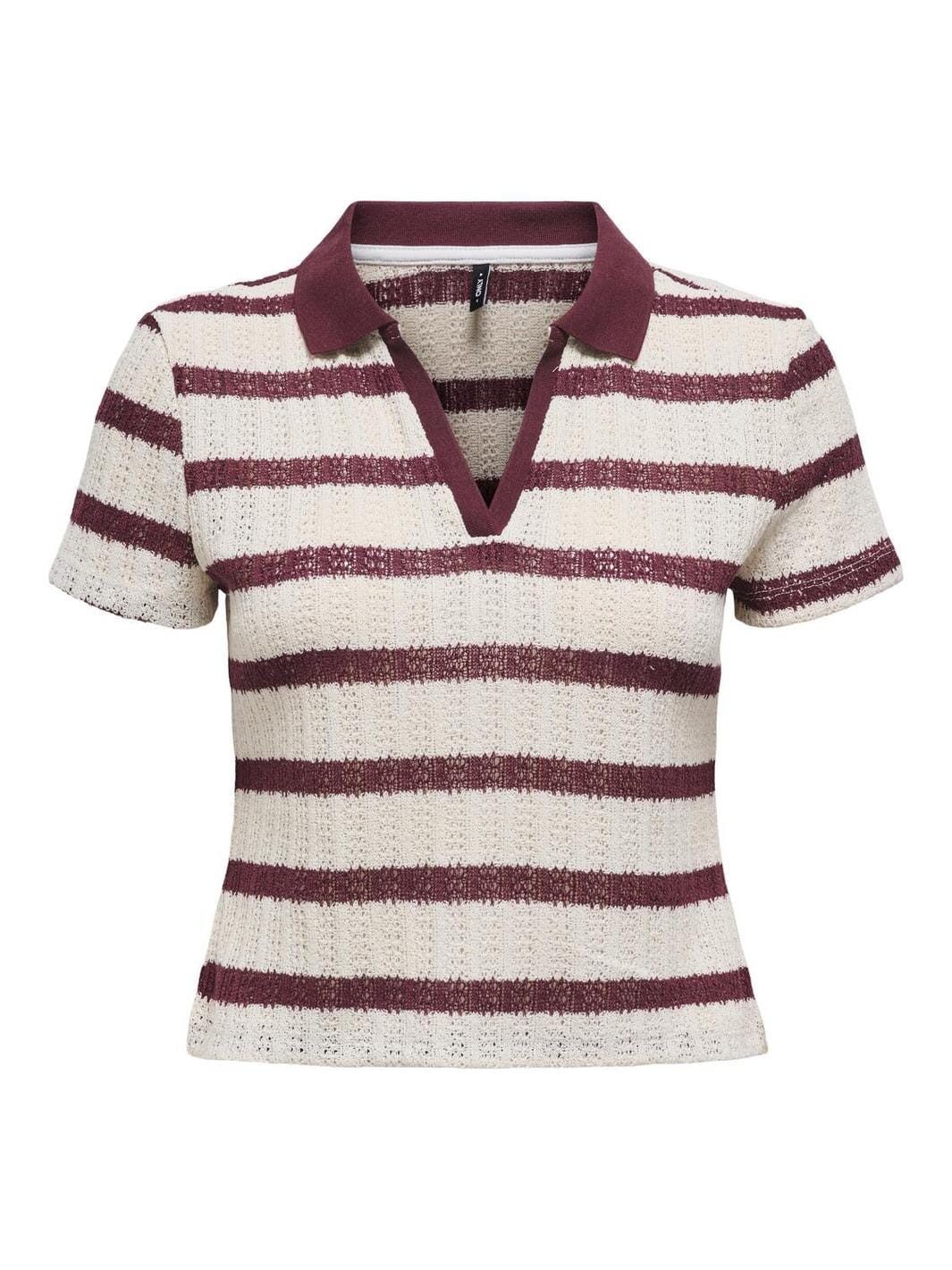 ONLY Blusentop ONLHALIA S/S COLLAR TOP günstig online kaufen