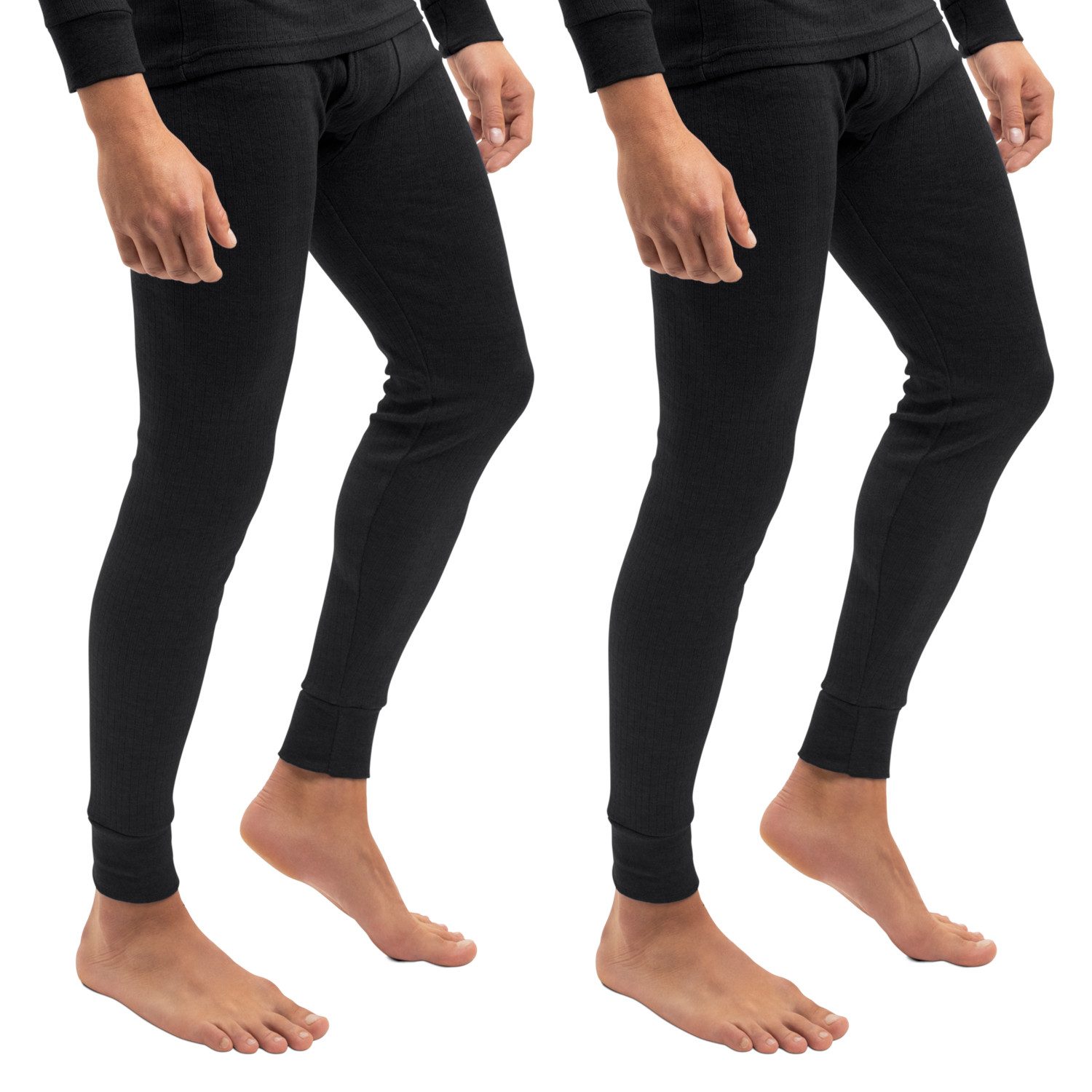 Funktionshose 2er Pack Herren Ski- und Thermounterhose Light Lange Unterhosen