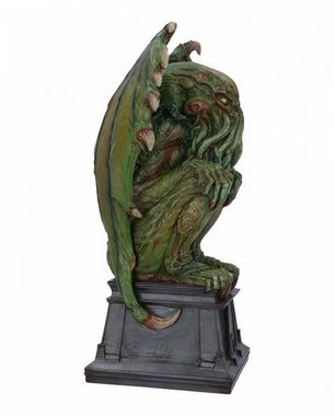 Horror-Shop Dekofigur Grüne Cthulhu Statue mit Flügel 32cm