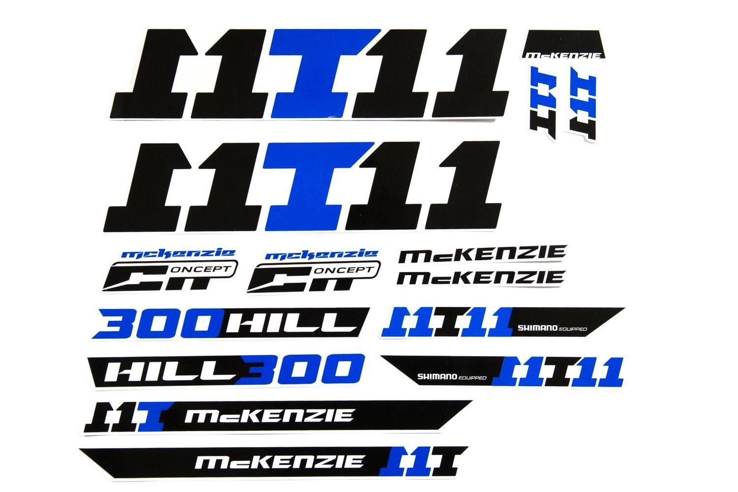 Fahrradrahmen Fahrrad DEKOR Satz Aufkleber Rahmen frame Decal Sticker MC KENZIE