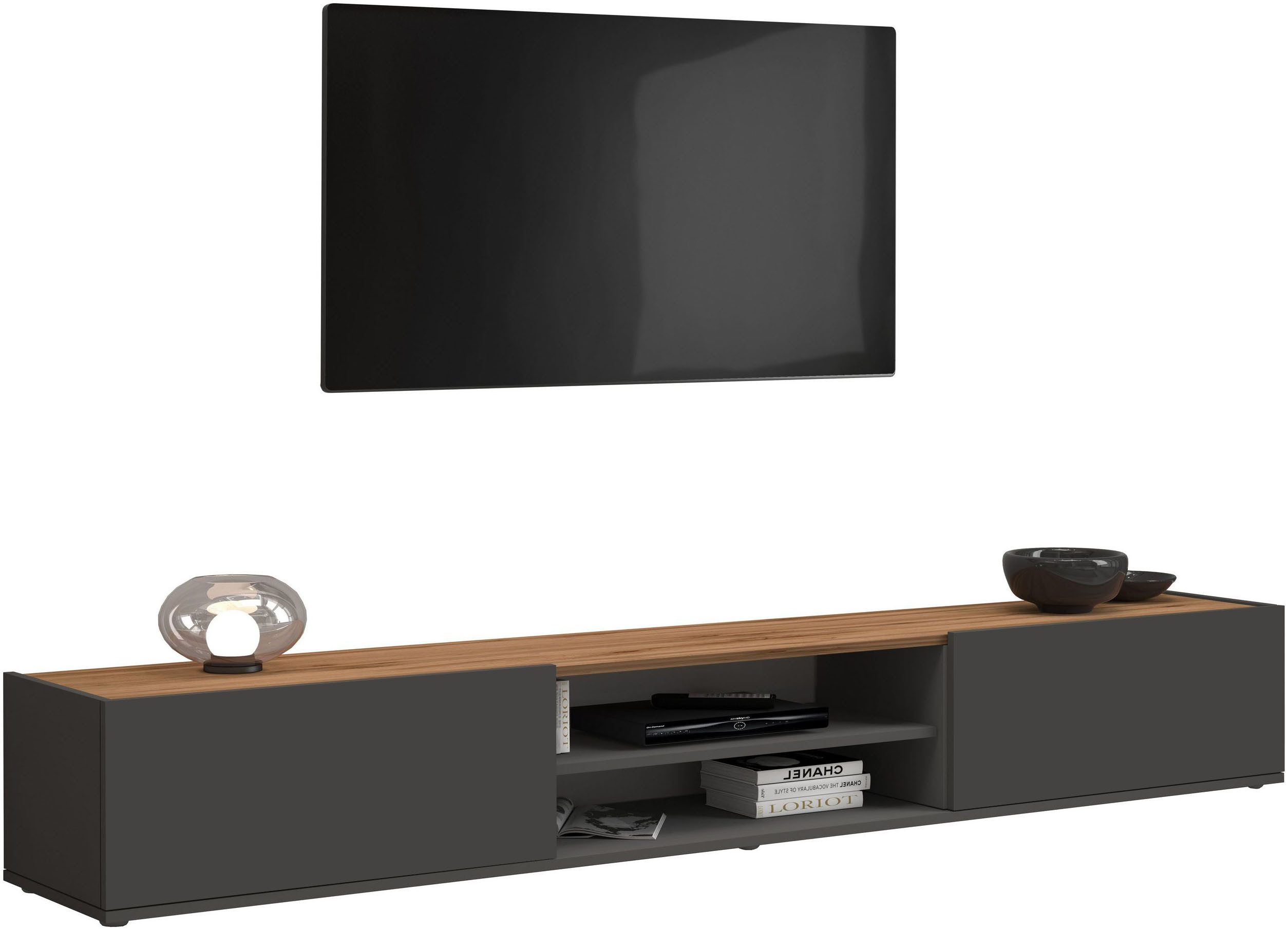 INOSIGN Lowboard Garda,TV-Kommode,TV-Möbel,TV-Bank, stehend und hängend, st günstig online kaufen