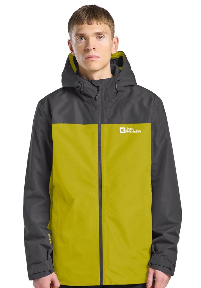 Jack Wolfskin 3-in-1-Funktionsjacke TAUBENBERG 3IN1 JKT M 3in1, wasserdicht, winddicht, Übergangsjacke