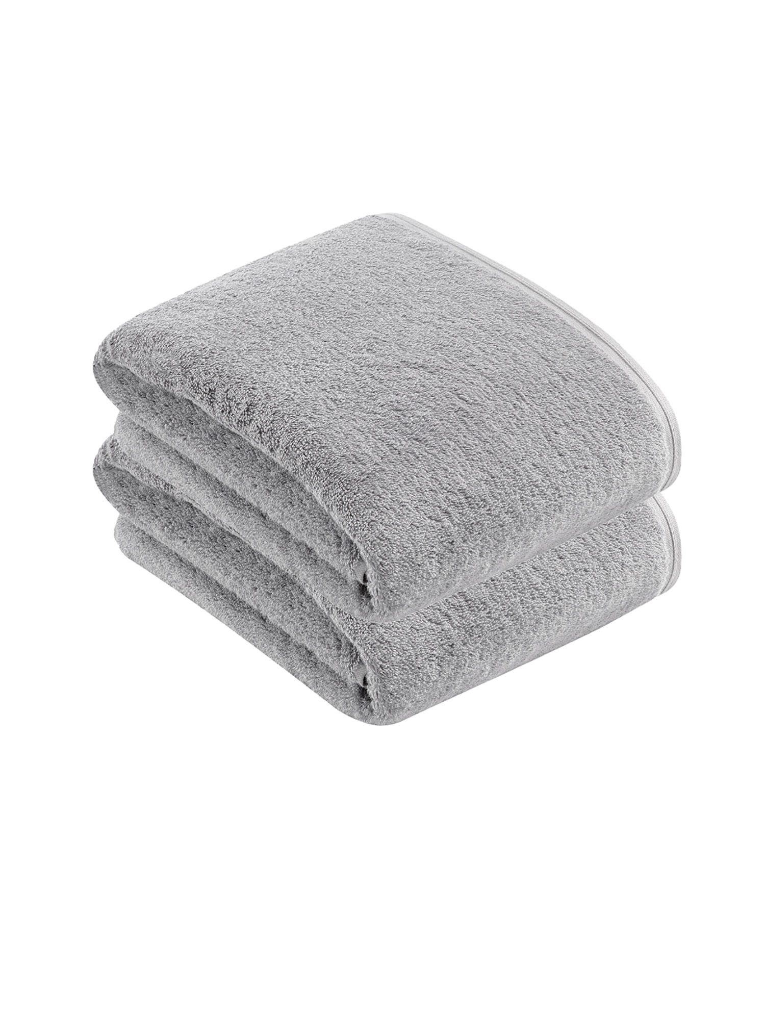 Vossen Badetücher 2er Pack Badetuch 100 x 150 cm Vegan Life, Frottier (Spar-Set, 2-St)