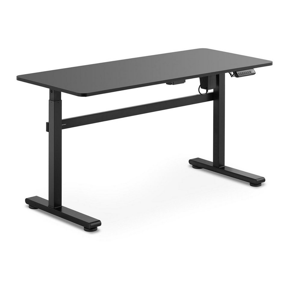 Fromm&Starck Schreibtisch Höhenverstellbarer Schreibtisch 140x60cm Stahl  mit Pulverbeschichtung