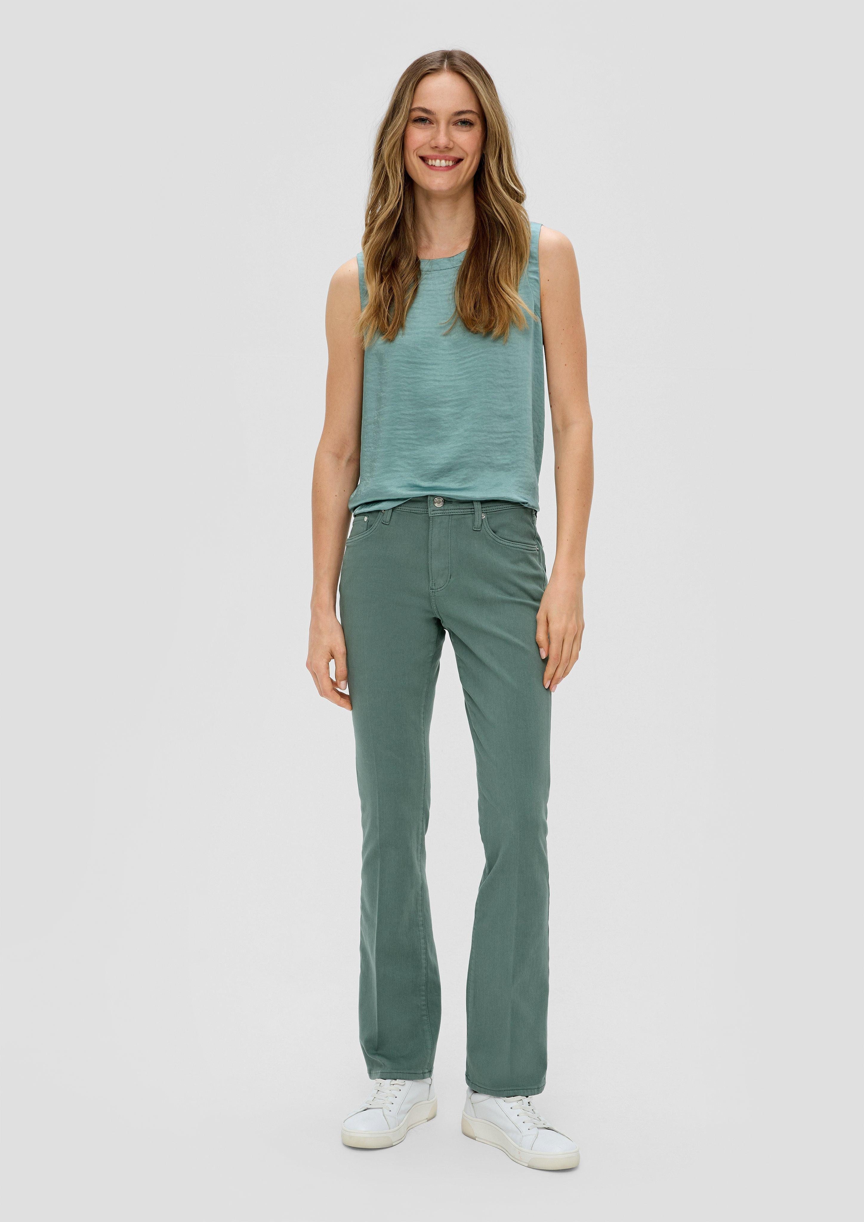 s.Oliver 5-Pocket-Jeans Ankle-Jeans Beverly / Slim günstig online kaufen
