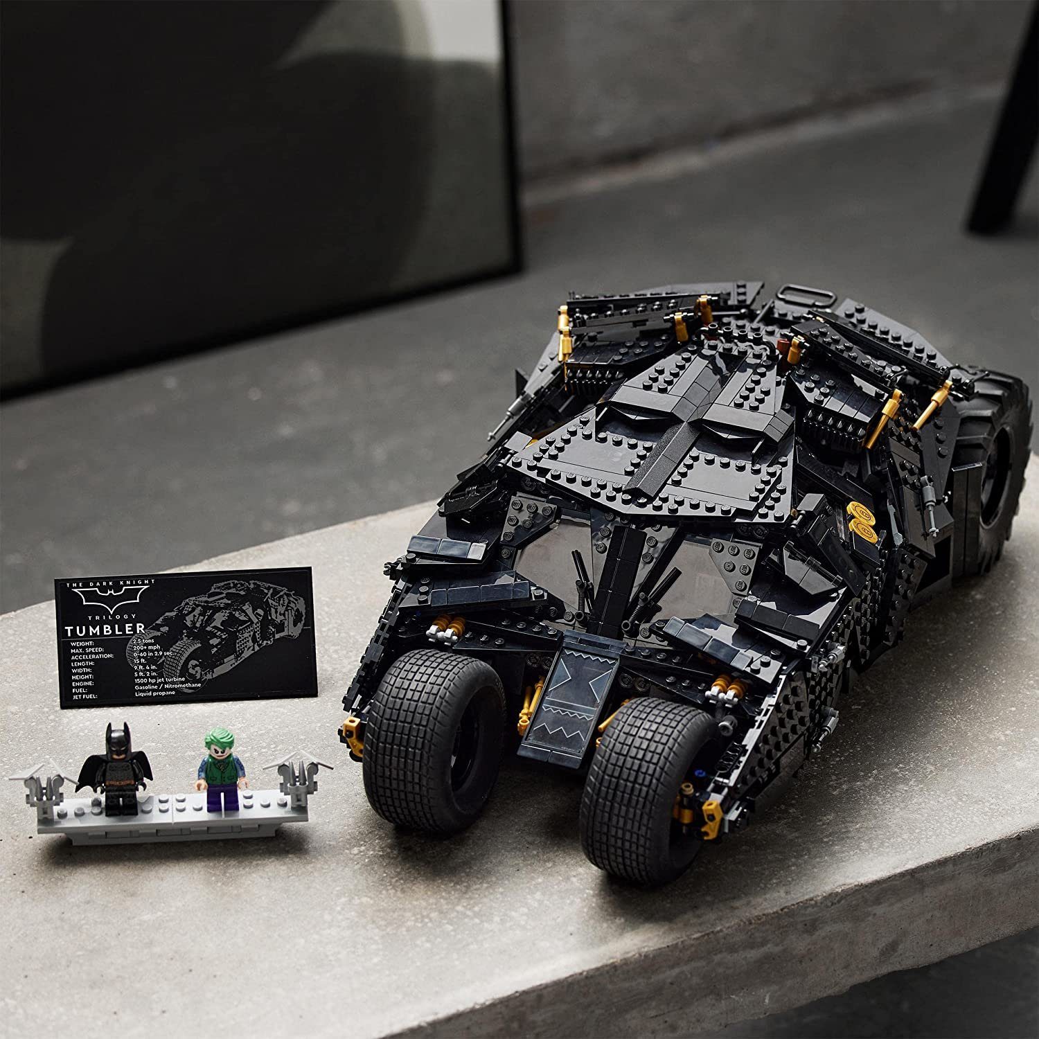 LEGO® DC Batman 76240 Batmobil Becher Bausatz, Figuren: Batman und Joker Spielbausteine, (2049 St)