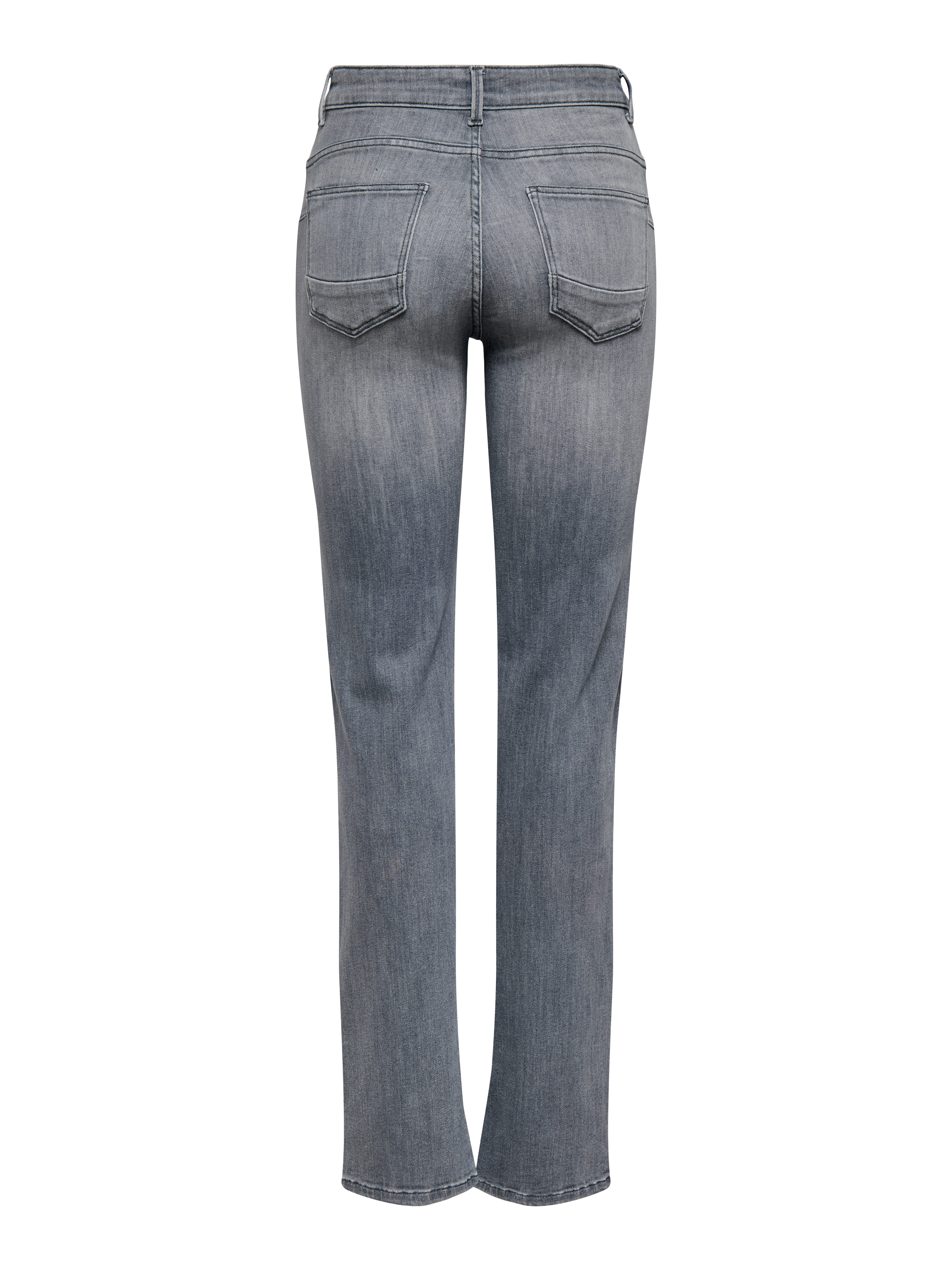ONLY Slim-fit-Jeans ONLPOWER MW PUSH UP SLIM STRAIGHT DNM Baumwollmischung, mid waist, slim fit