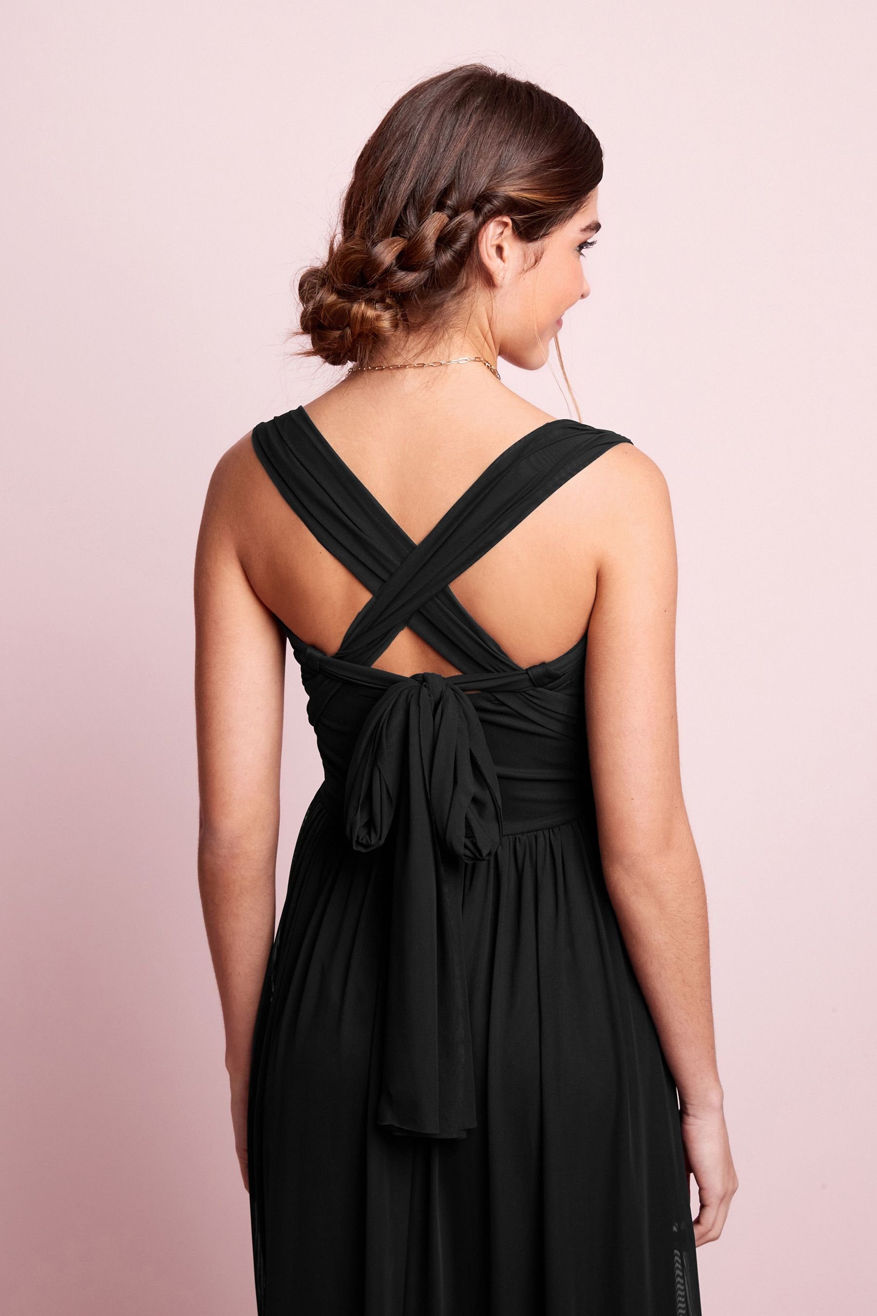 Next Partykleid Multiway-Brautjungfernkleid aus Mesh (1-tlg) günstig online kaufen