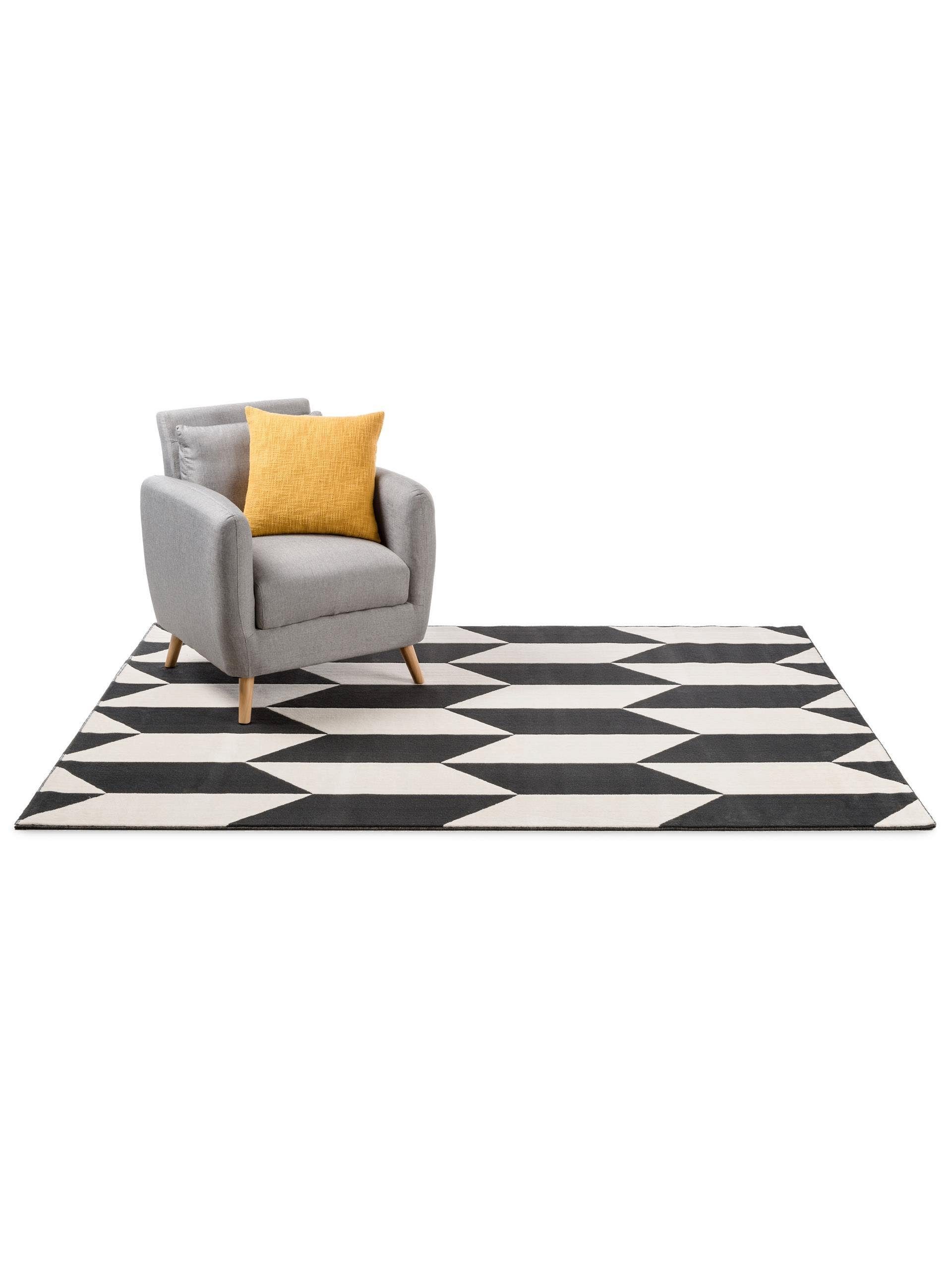 benuta Teppich Dessert, rechteckig, Höhe: 6 mm, Kunstfaser, Berber, Ethno-Style, Wohnzimmer