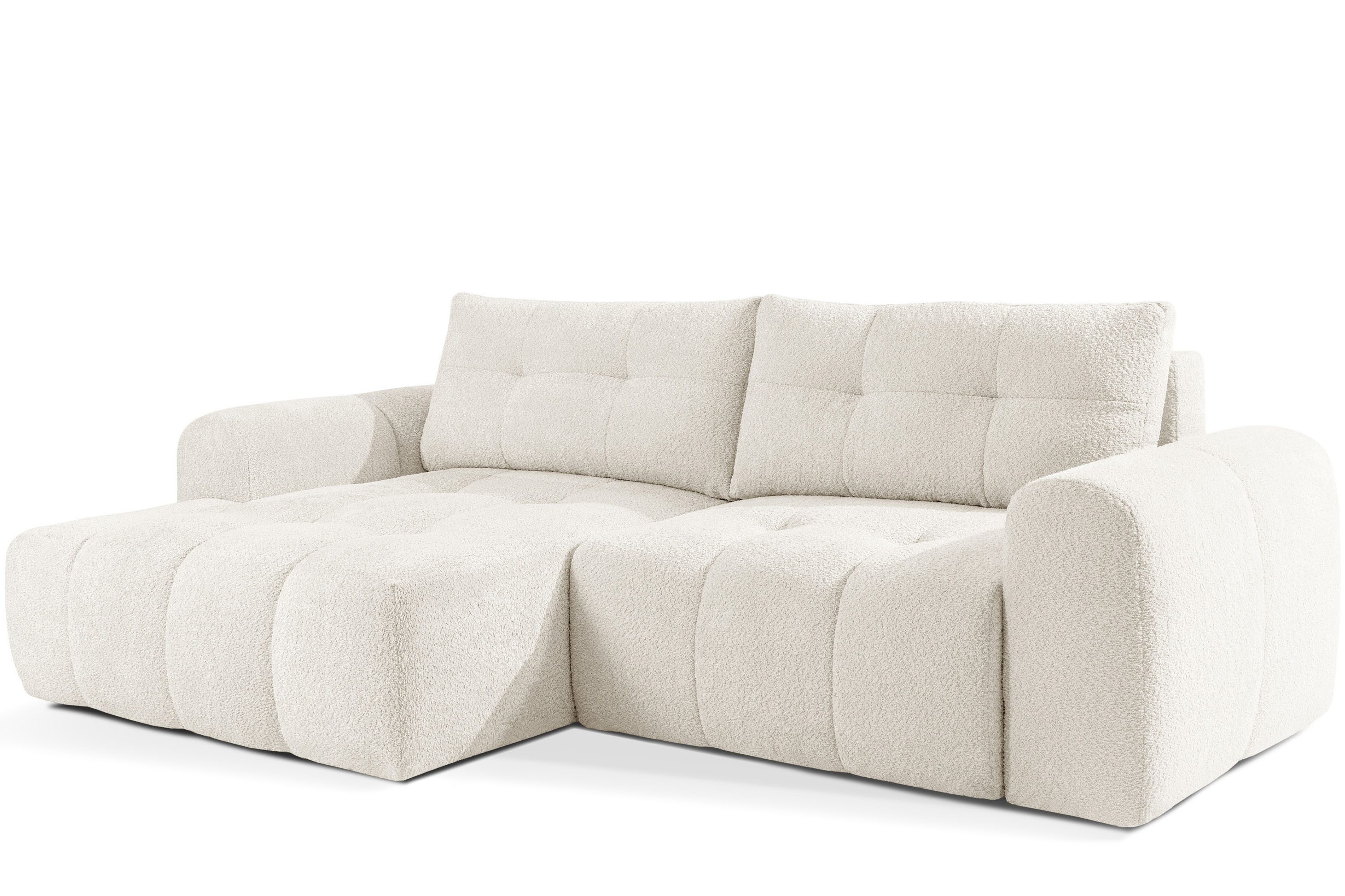 KONSIMO® Ecksofa RAVIA mit Schlaffunktion, Modern-Stil, günstig online kaufen