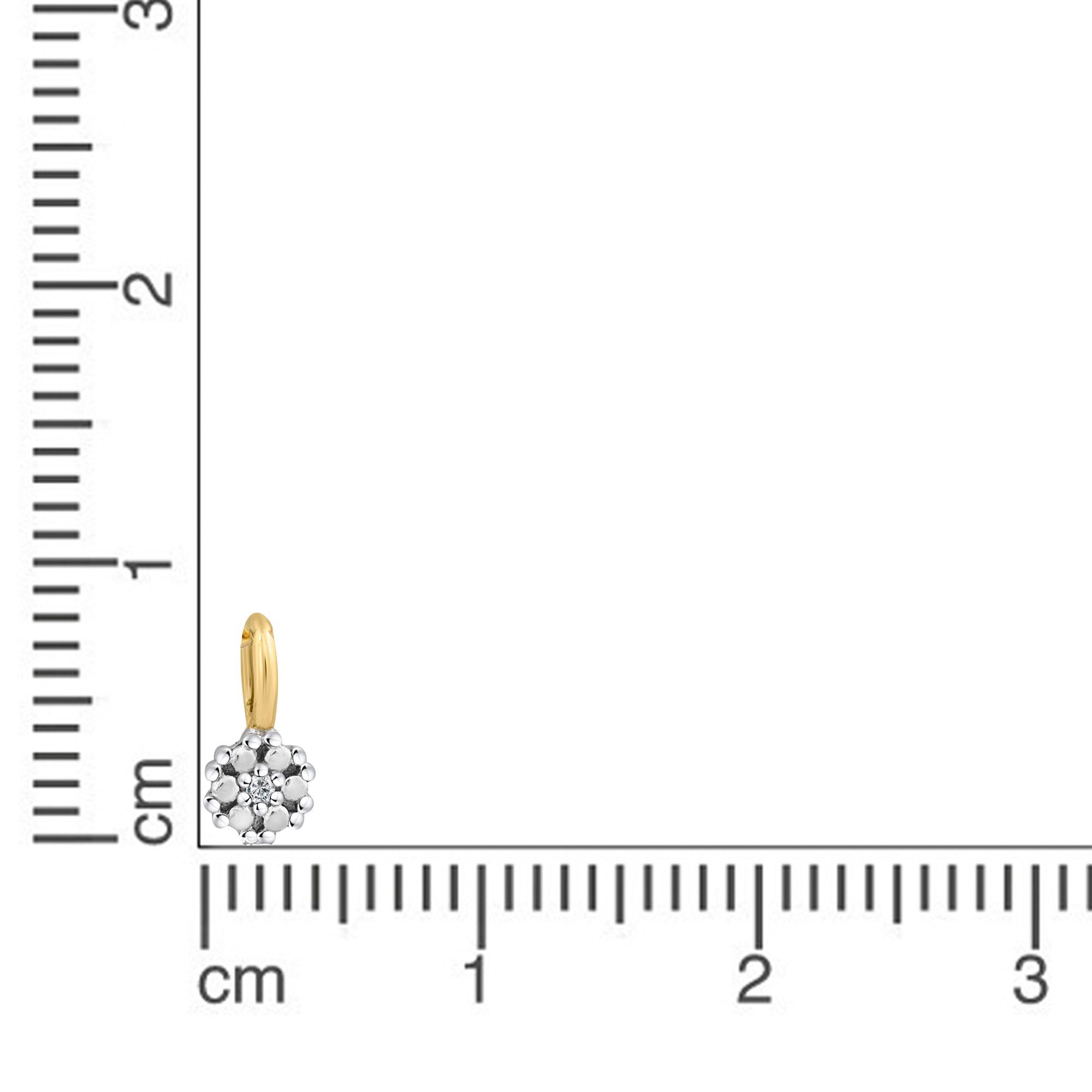 Orolino Kettenanhänger 585 Gold mit 0,006ct. Brillant