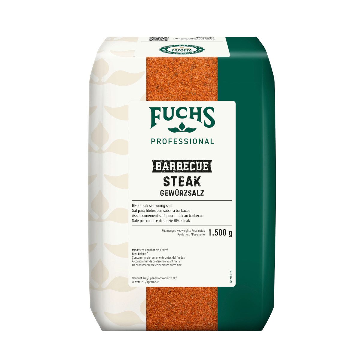 Fuchs Foodservice Gewürz, Fuchs Foodservice BBQ Steak Würzmischung aromatische Mischung 1500g