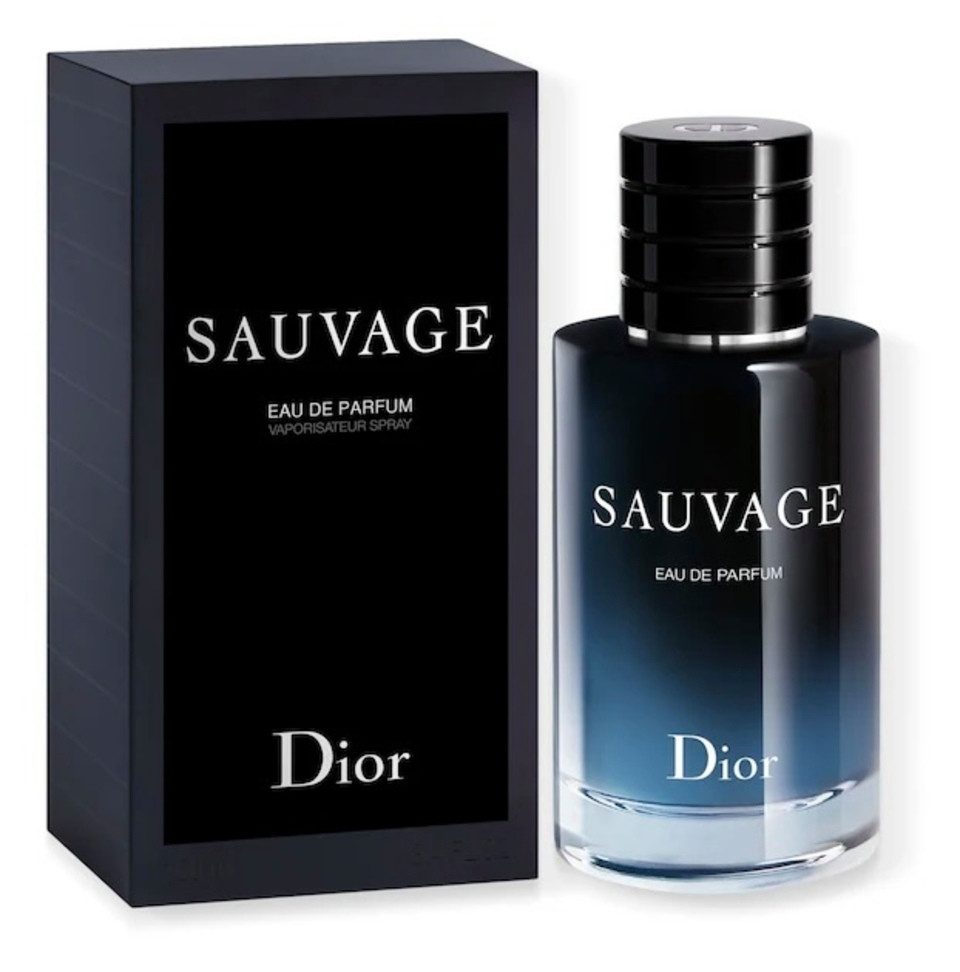 Dior Eau de Parfum Sauvage EDP Herrenduft 100ml, Kraftvoller, langanhaltender Herrenduft mit frischer, würziger SGN