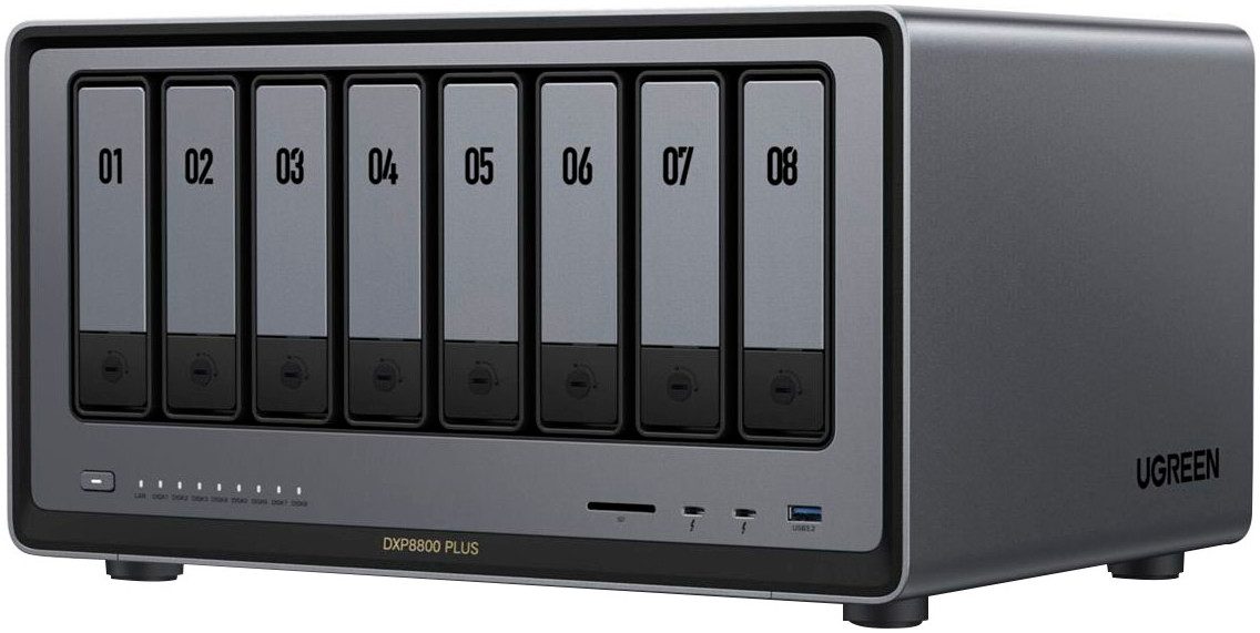 UGREEN NASync DXP8800 Plus NAS-Gehäuse