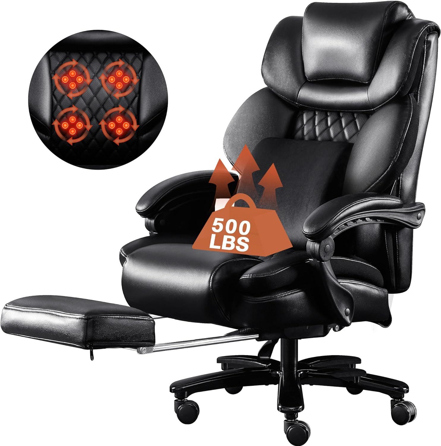 FANTASYLAB Bürostuhl Ergonomischer Chefsessel mit 3D günstig online kaufen
