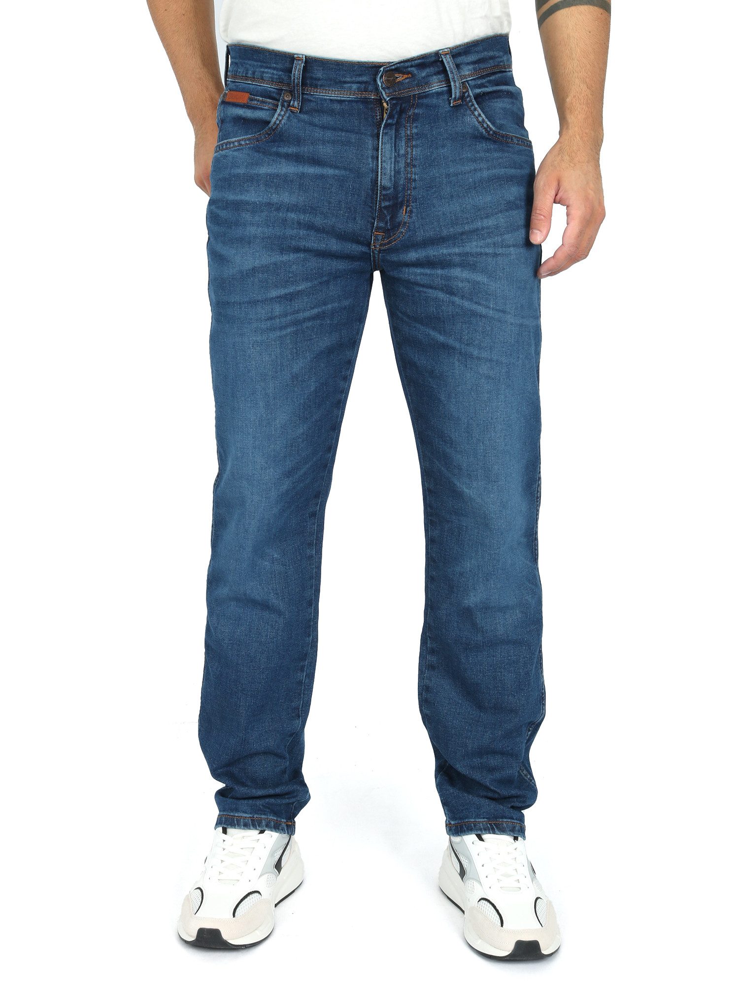 Wrangler Straight-Jeans reguläre, gerade Beinform - TEXAS DEAN günstig online kaufen