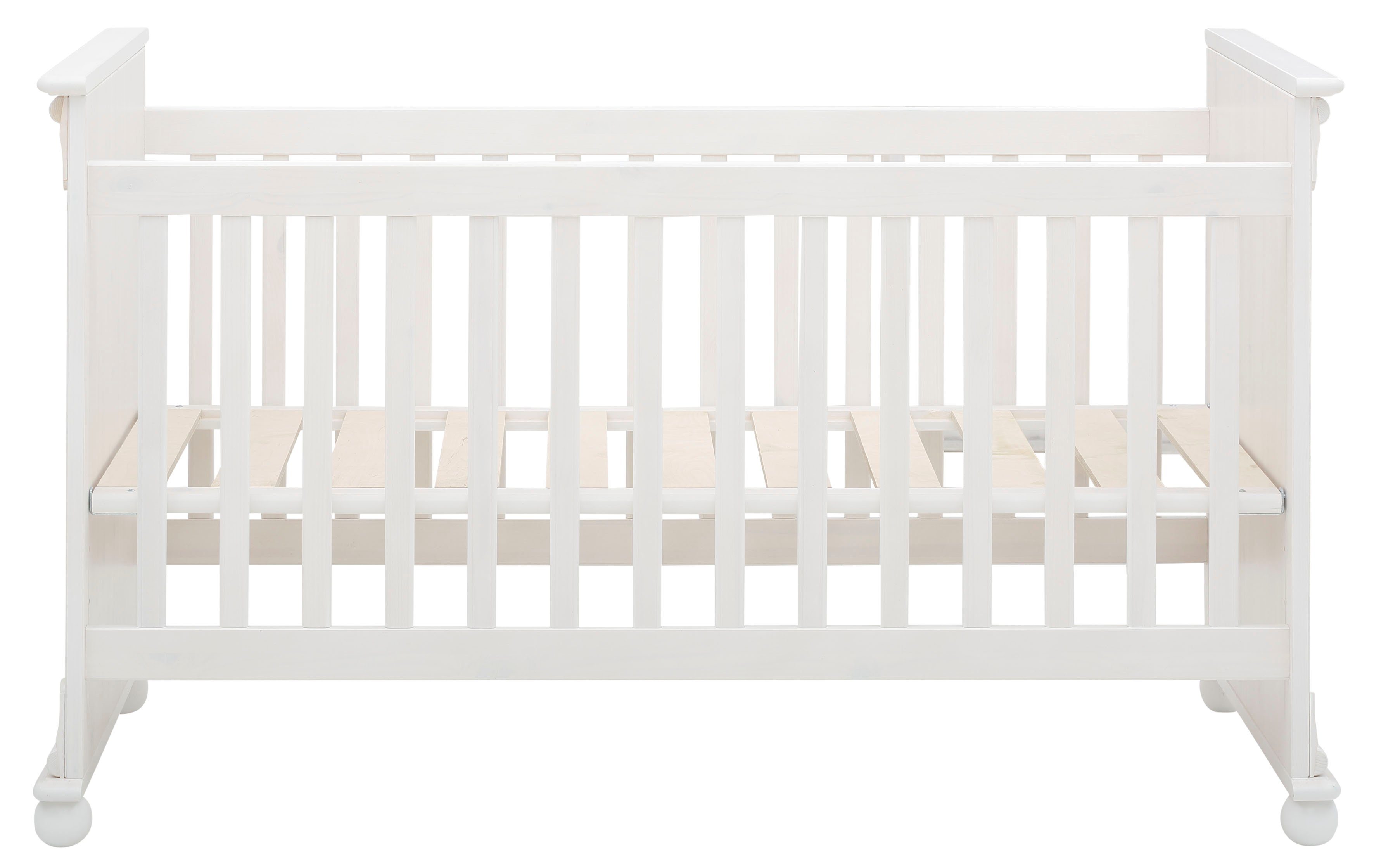OTTO home Babybett Aimo. Landhausstil, mit Kassetten, stabile und hochwertige Qualität, aus Massivholz (Kiefer), FSC®-Holz zertifiziert – Bild 4 von 5