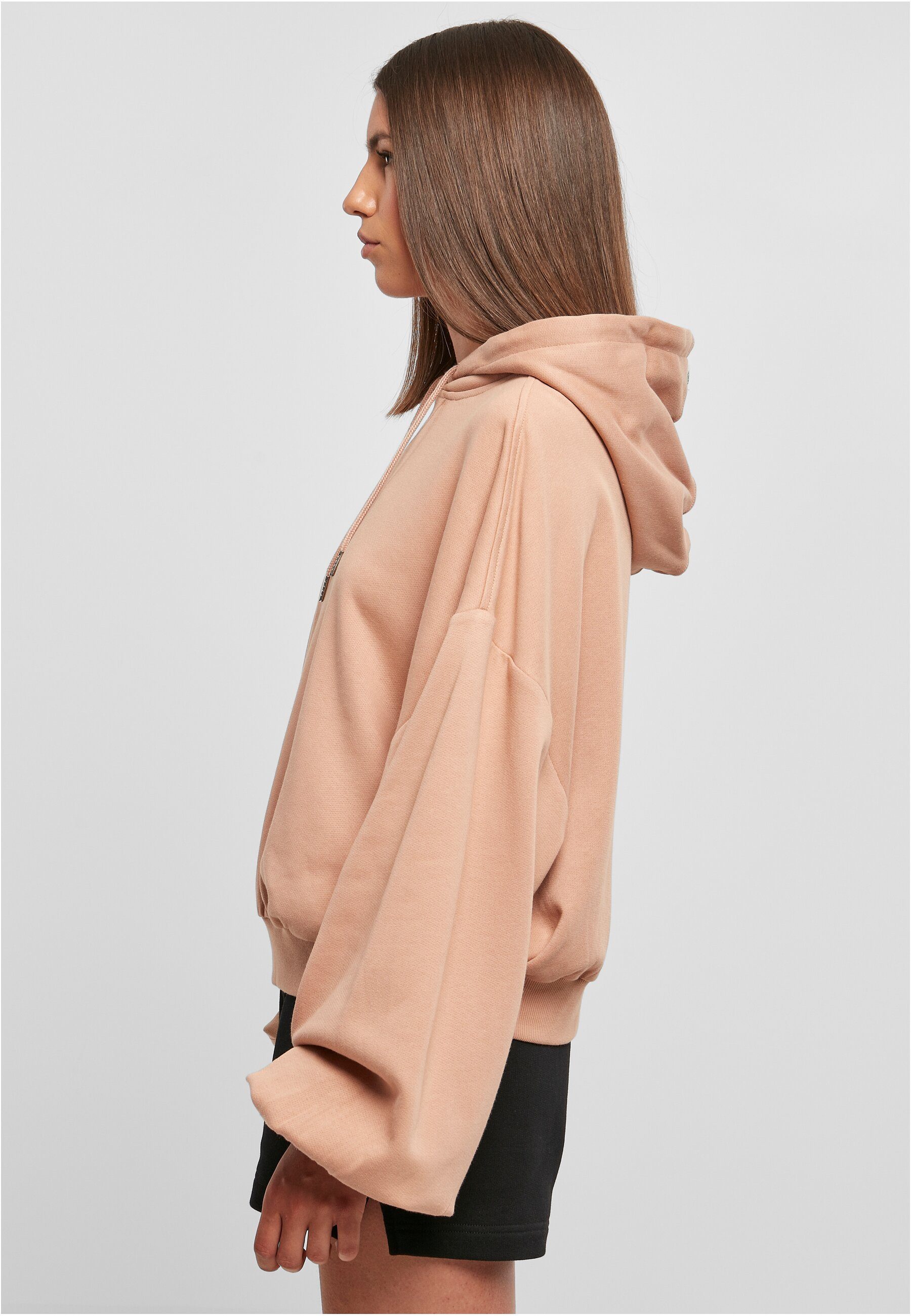 URBAN CLASSICS (1-tlg) Kapuzenpullover Oversized Frauen amber Organic Terry Hoody Ladies