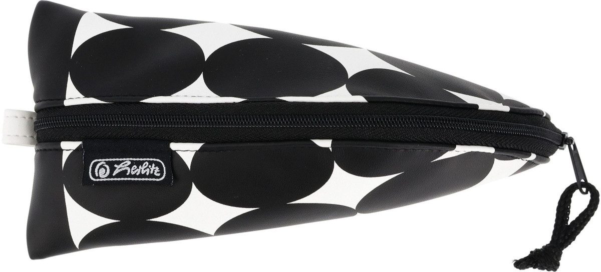 Herlitz Federtasche Schüleretui Faulenzer Cocoon Just Black Kunststoff BxHxT 100x70x200mm