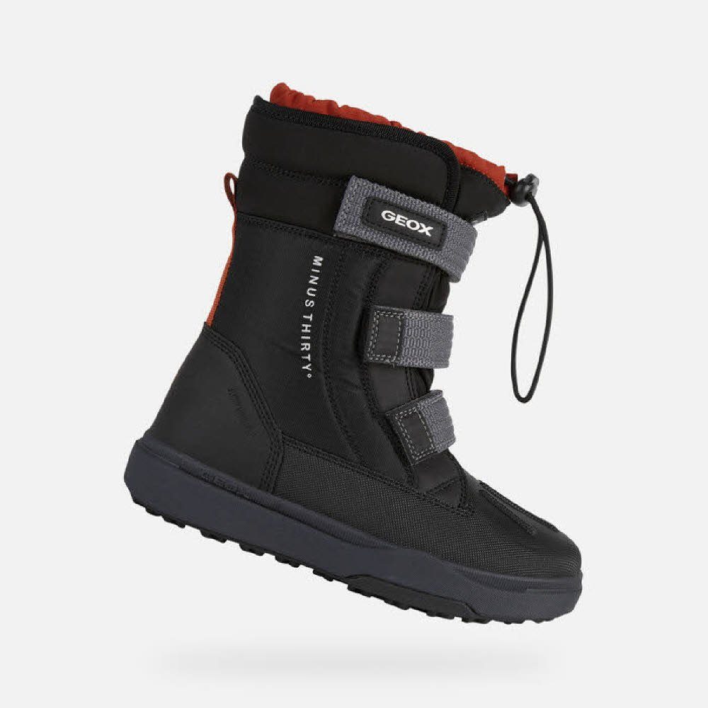 Geox J BUNSHEE PG B ABX B - NYL+SIN Winterstiefel