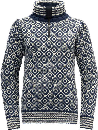 Devold Wollpullover Svalbard Sweater Zip-Neck