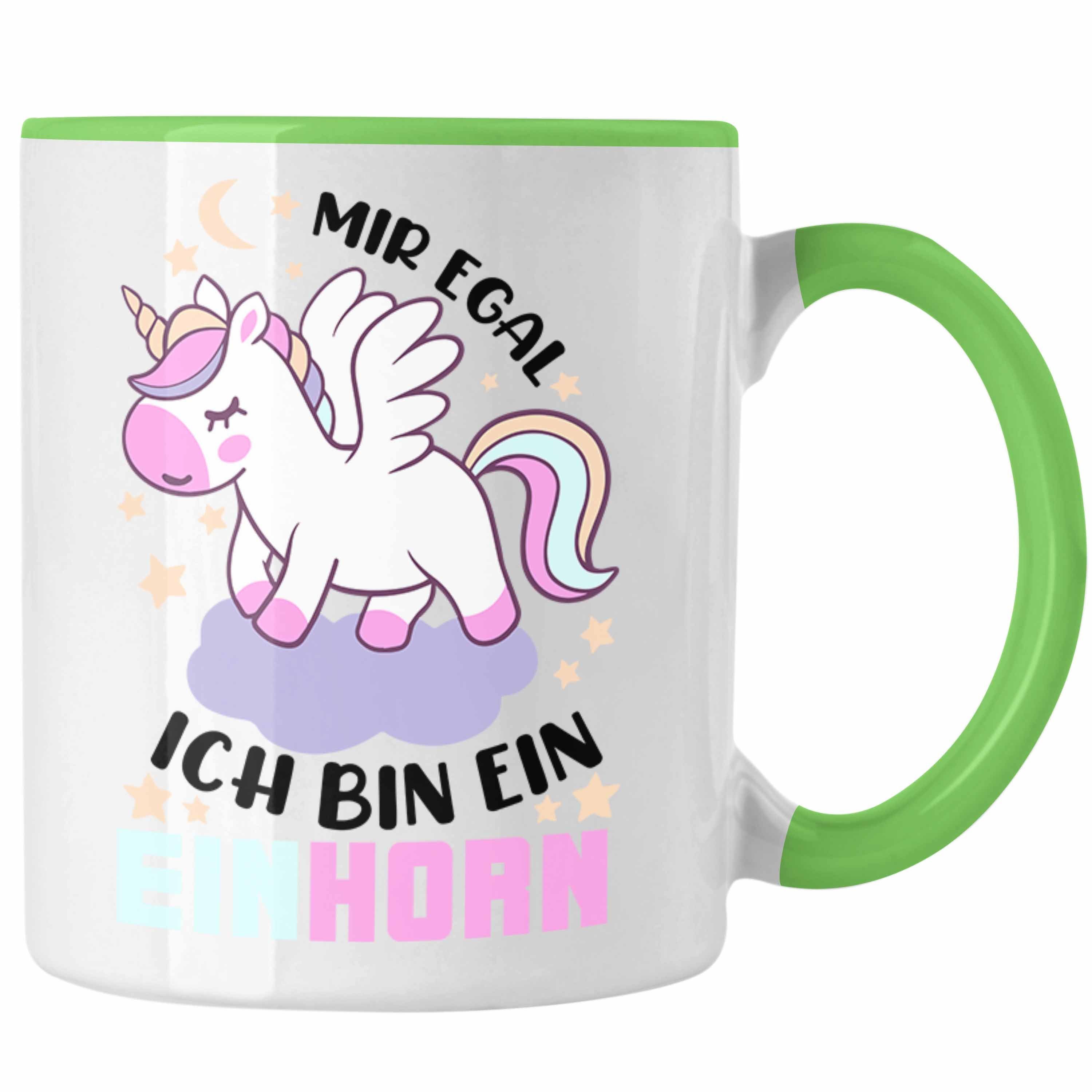 Ist Mir Egal Ich Bin Ein Einhorn Tank Top - Lustiges Unicorn T-Shirt Für Erwachsene & Kinder