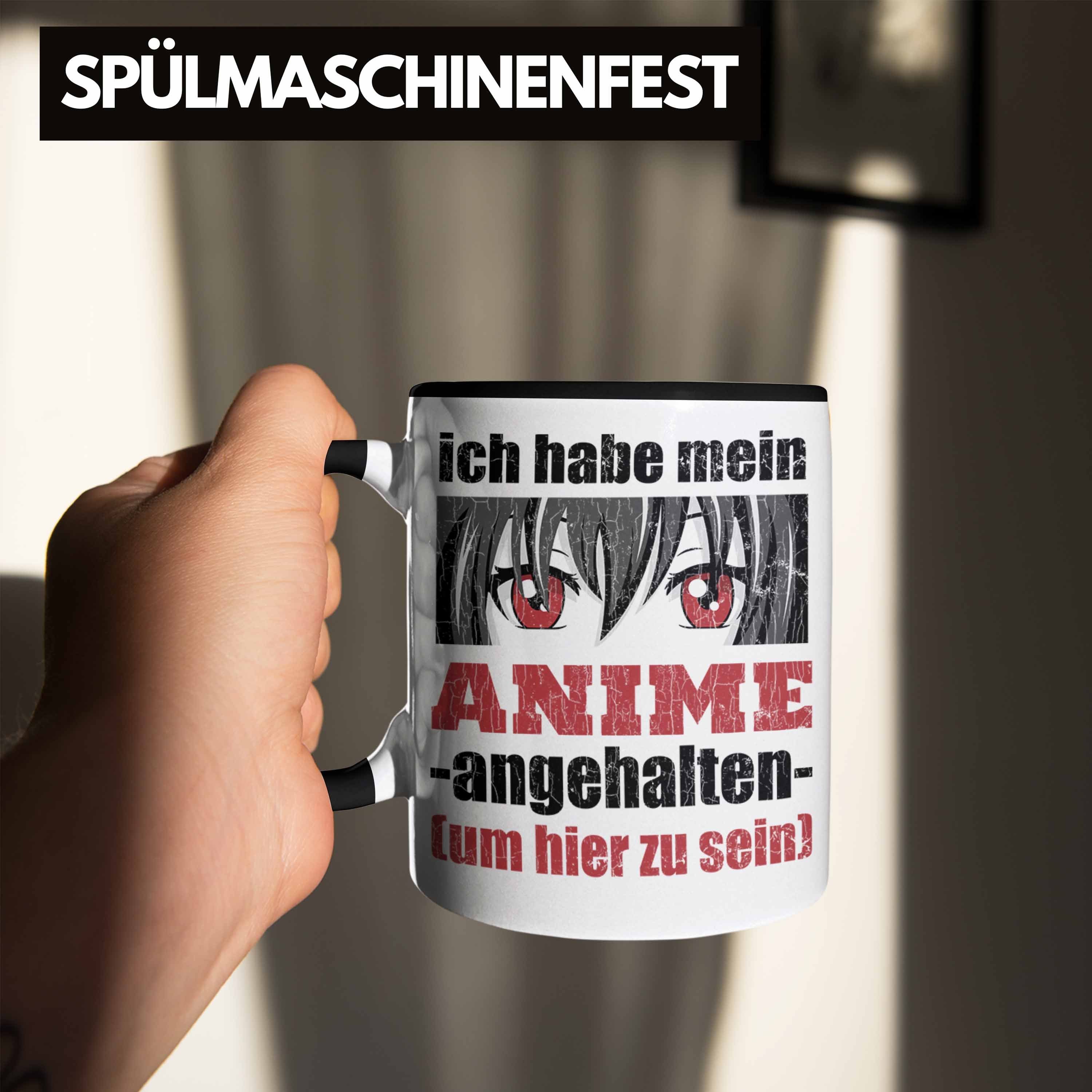 Kaffeetasse Anme Tasse Schwarz Spruch Trendation Deko Tasse Spruch Fan Anime Geschenk Geschenke Trendation Sprüche -