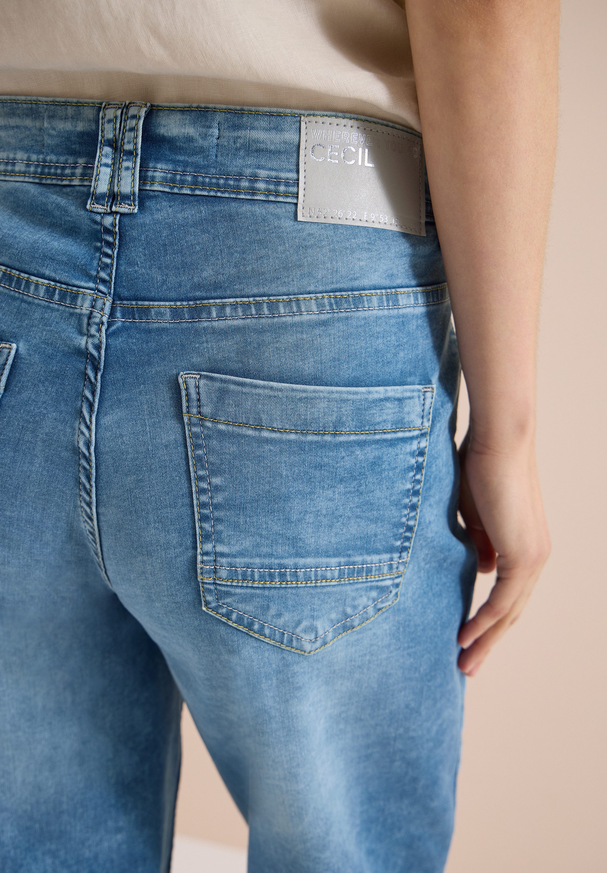 CECIL Shorts Neele Jeans-Shorts/Loose Fit mit Stretch