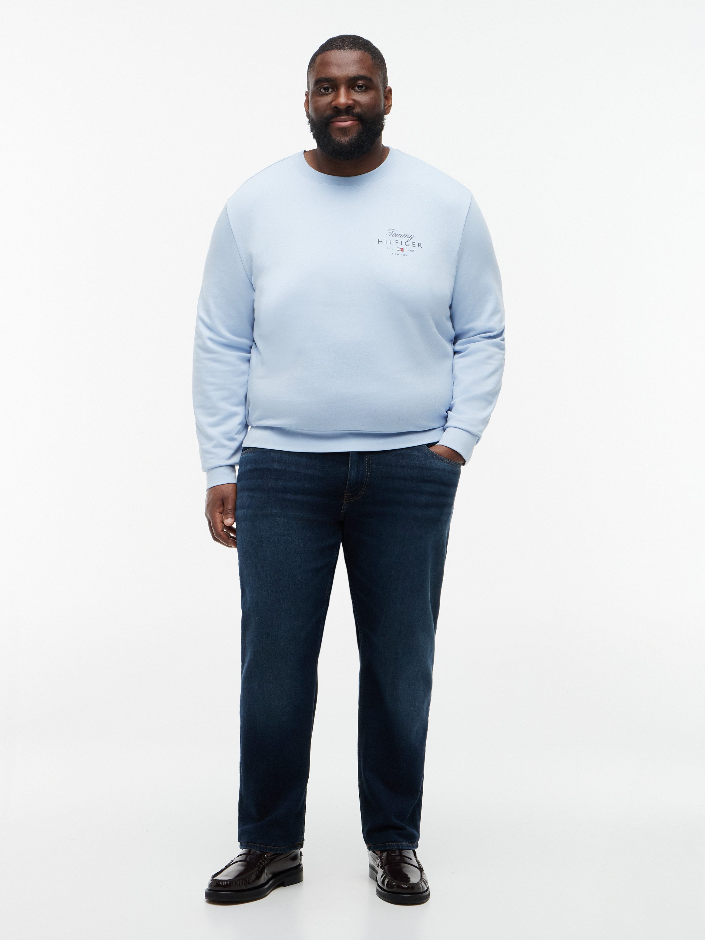 Tommy Hilfiger Big & Tall Sweatshirt BT-SCRIPT STACK Große Größen