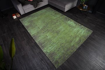 Teppich POP ART 240x160cm smaragdgrün, riess-ambiente, rechteckig, Höhe: 10 mm, Baumwoll-Mischung · orientalisches Muster · Wohnzimmer