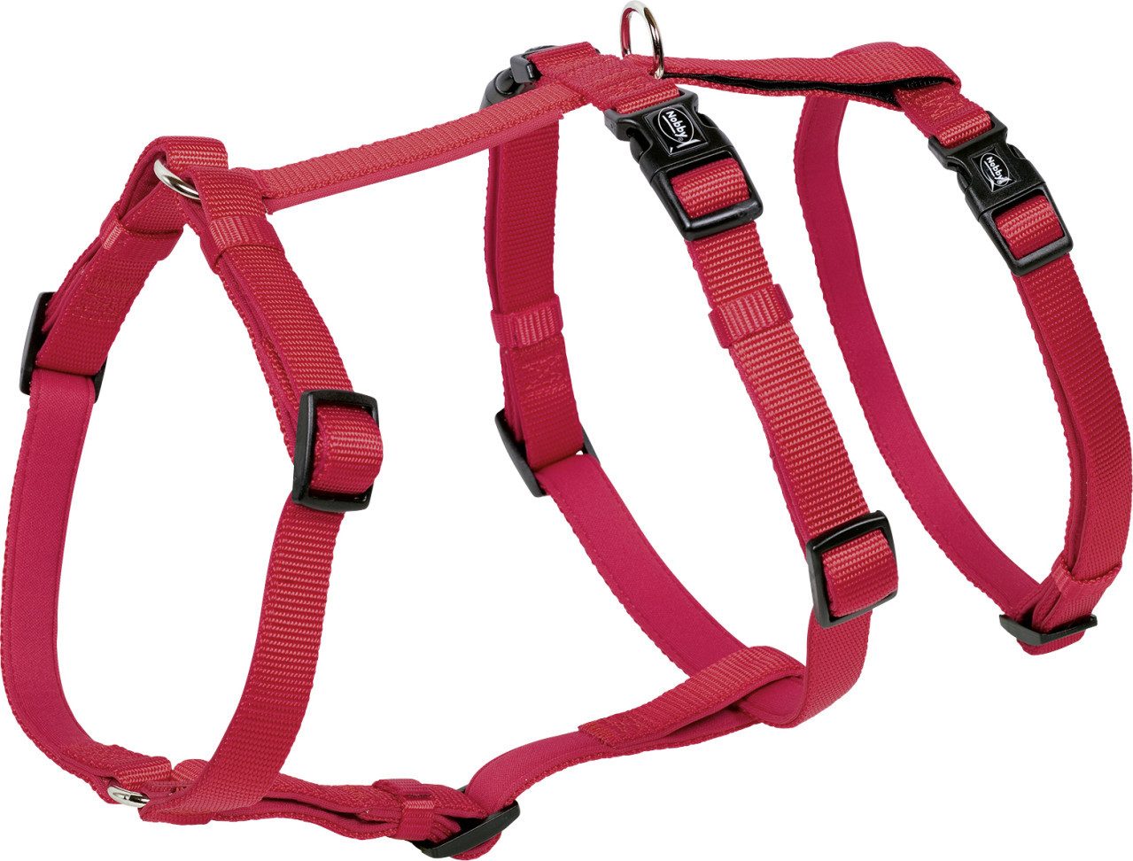 Nobby Hunde-Geschirr Nobby Sicherheits-Hundegeschirr Turva XS-S rot, Nylon