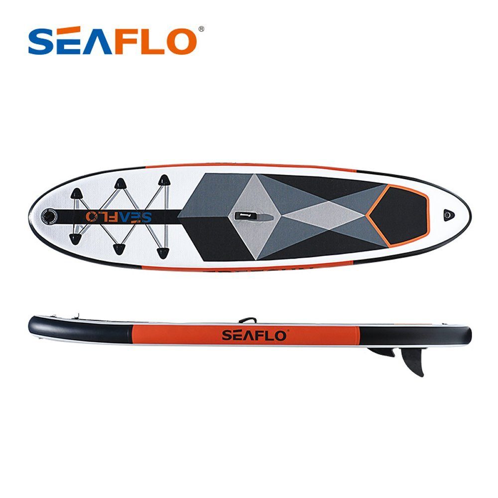 SEAFLO Inflatable SUP-Board Seaflo SUP 305cm Surf-Board Board Up ISUP Stand 10 Paddle aufblasbar inkl.Paddel