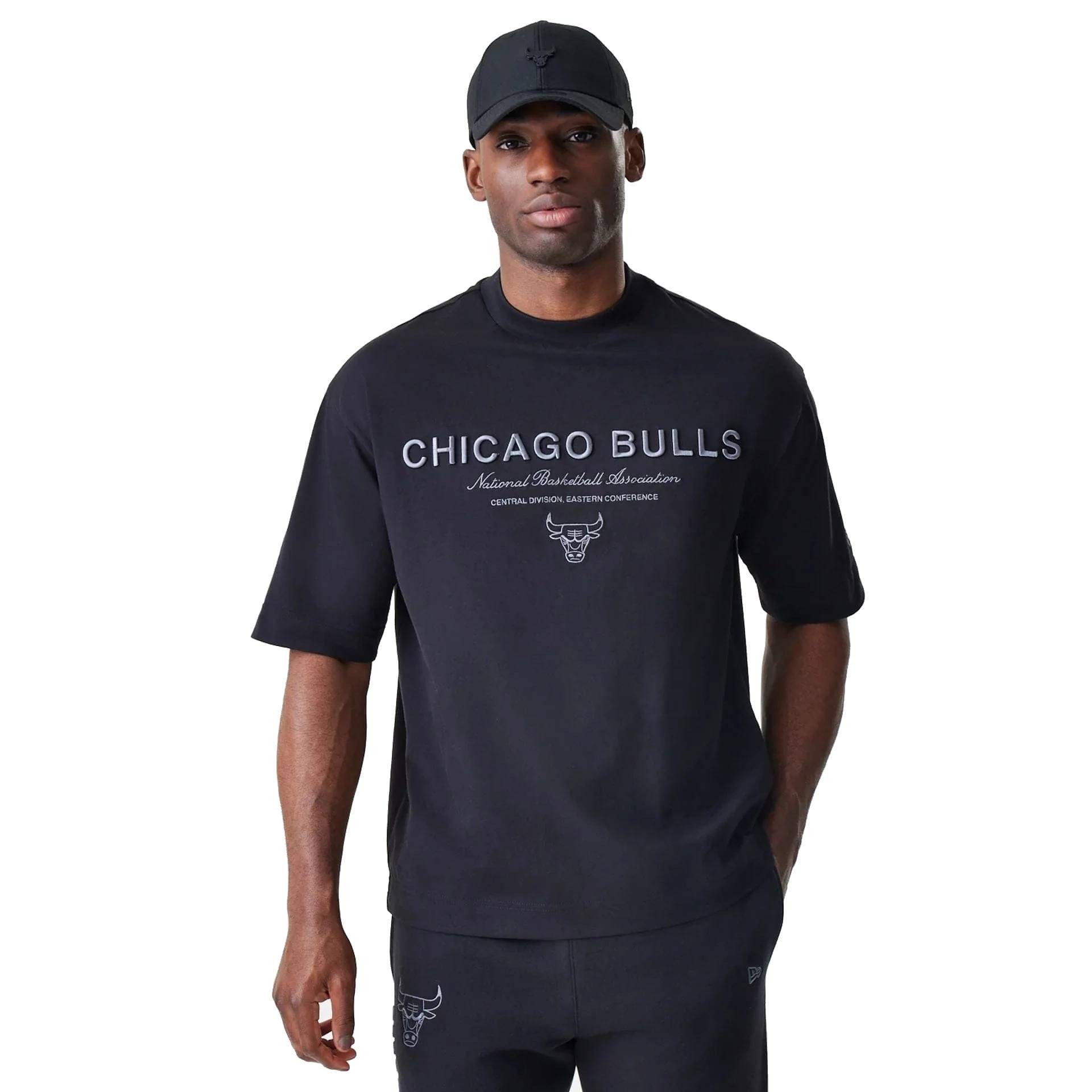 New Era T-Shirt T-Shirt New Era NBA Boxy Chicago Bulls