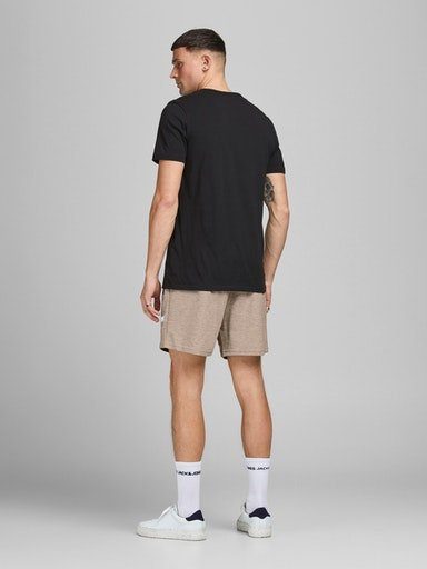 Jack & Jones Sweatshorts BEX Oxford SN Tan SHORTS SWEAT JPSTAIR