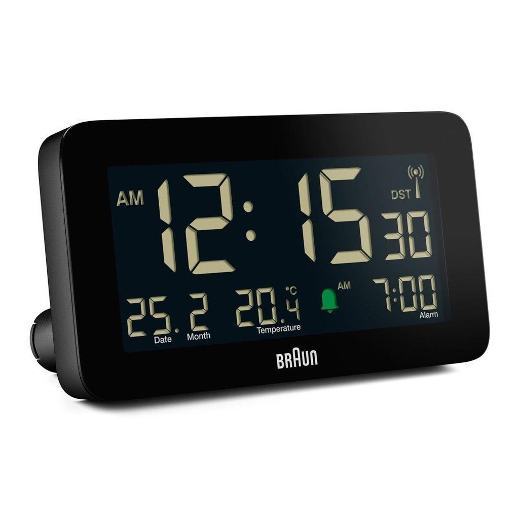 Funkwecker BC10 Digitaler Schwarz