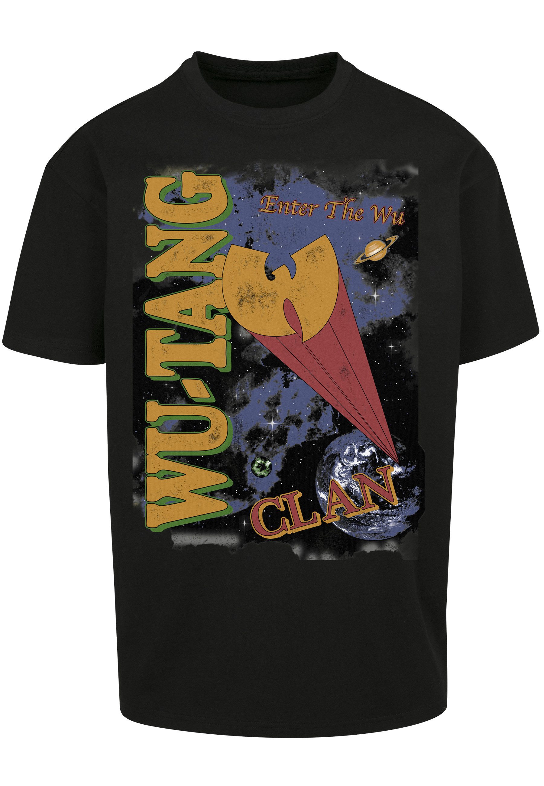 Merchcode Kurzarmshirt Merchcode Herren Wu-Tang Clan Enter the Wu Oversize Tee (1-tlg)