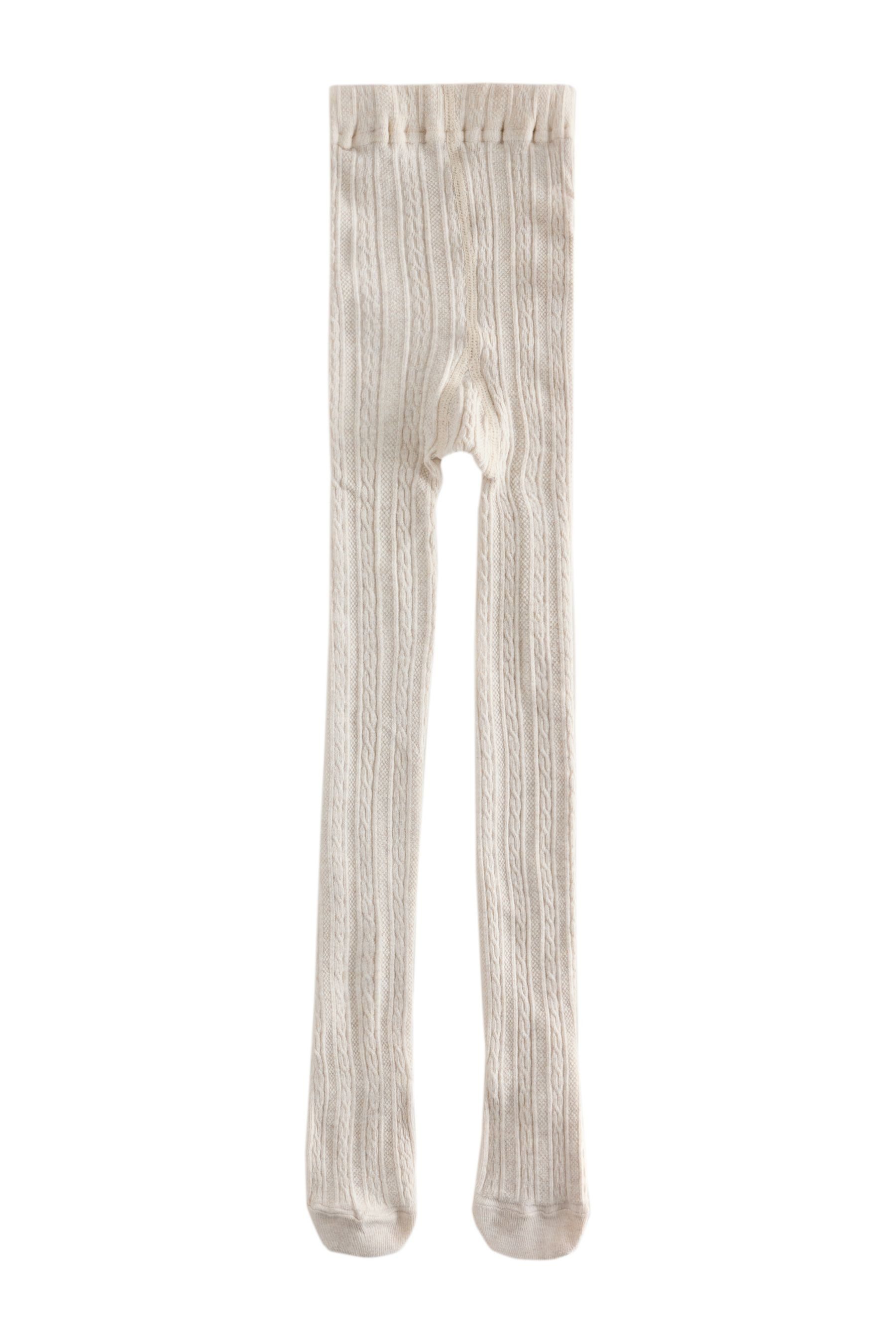 Next Strumpfhose Strumpfhose mit Zopfmuster, längere Länge (1 St)
