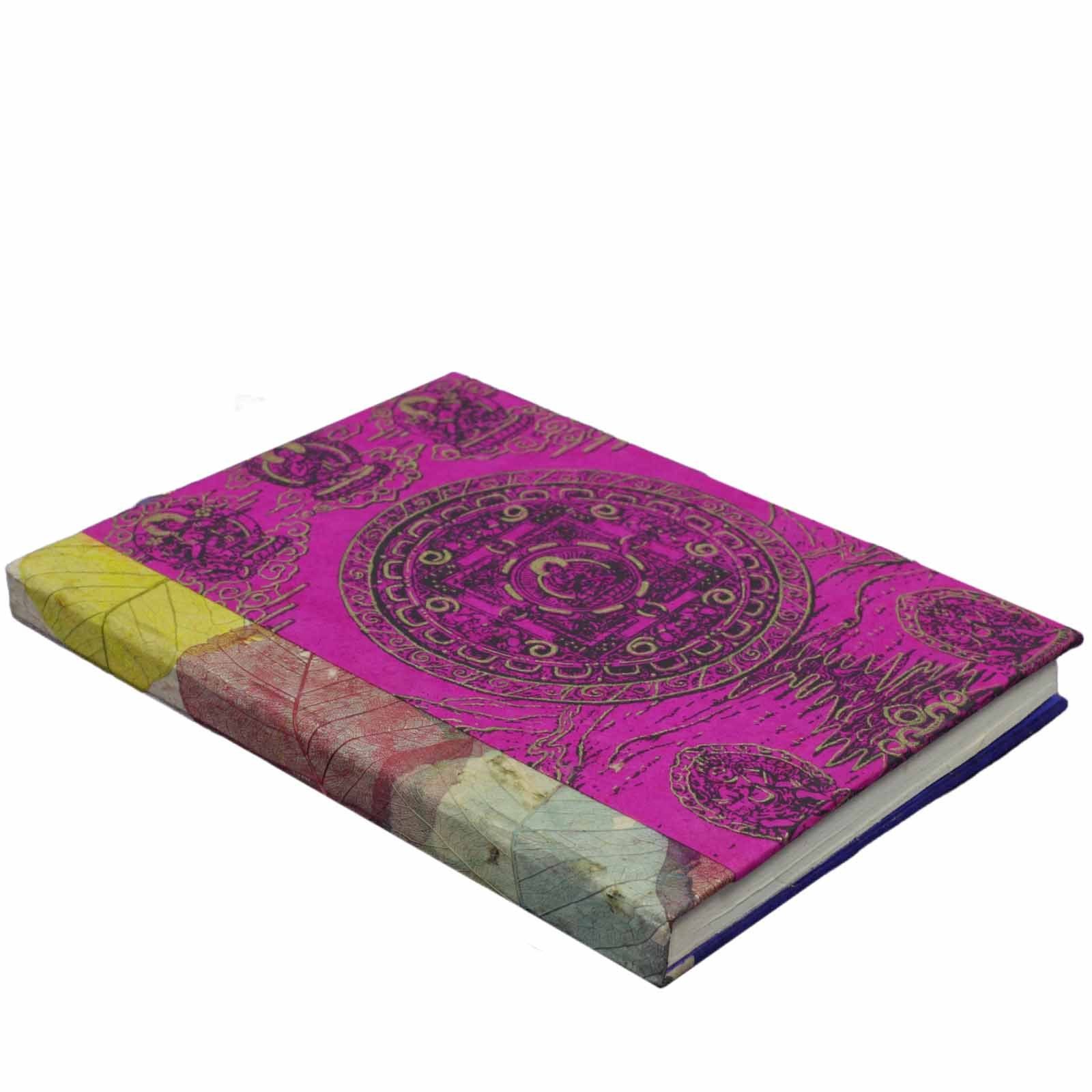 KUNST UND MAGIE Tagebuch Notizbuch Nachhaltig Handgemacht Mandala Tagebuch Lokta Papier Poesie