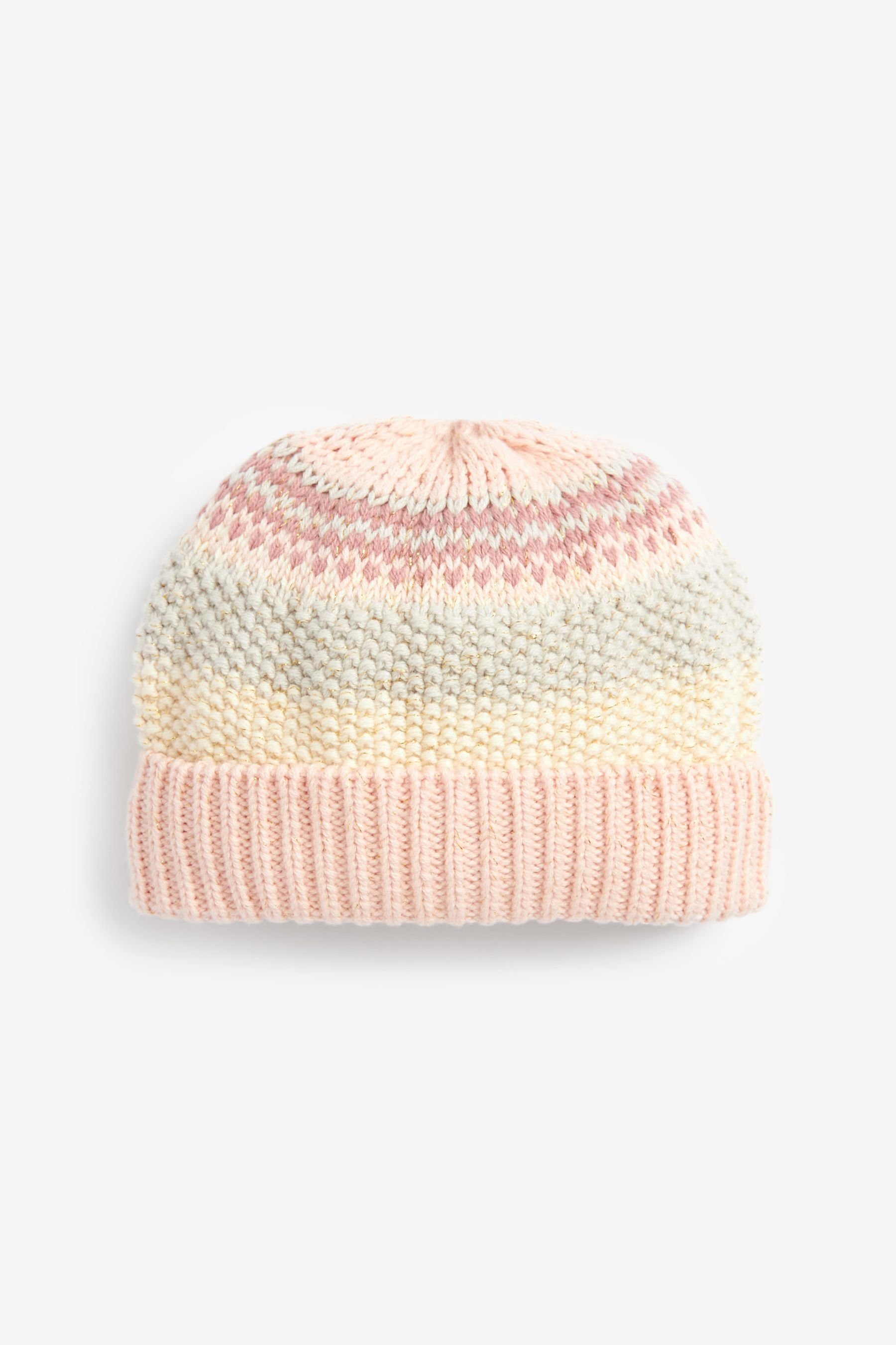 Fairisle-Muster Next (1-St) Baby-Beanie Beanie mit