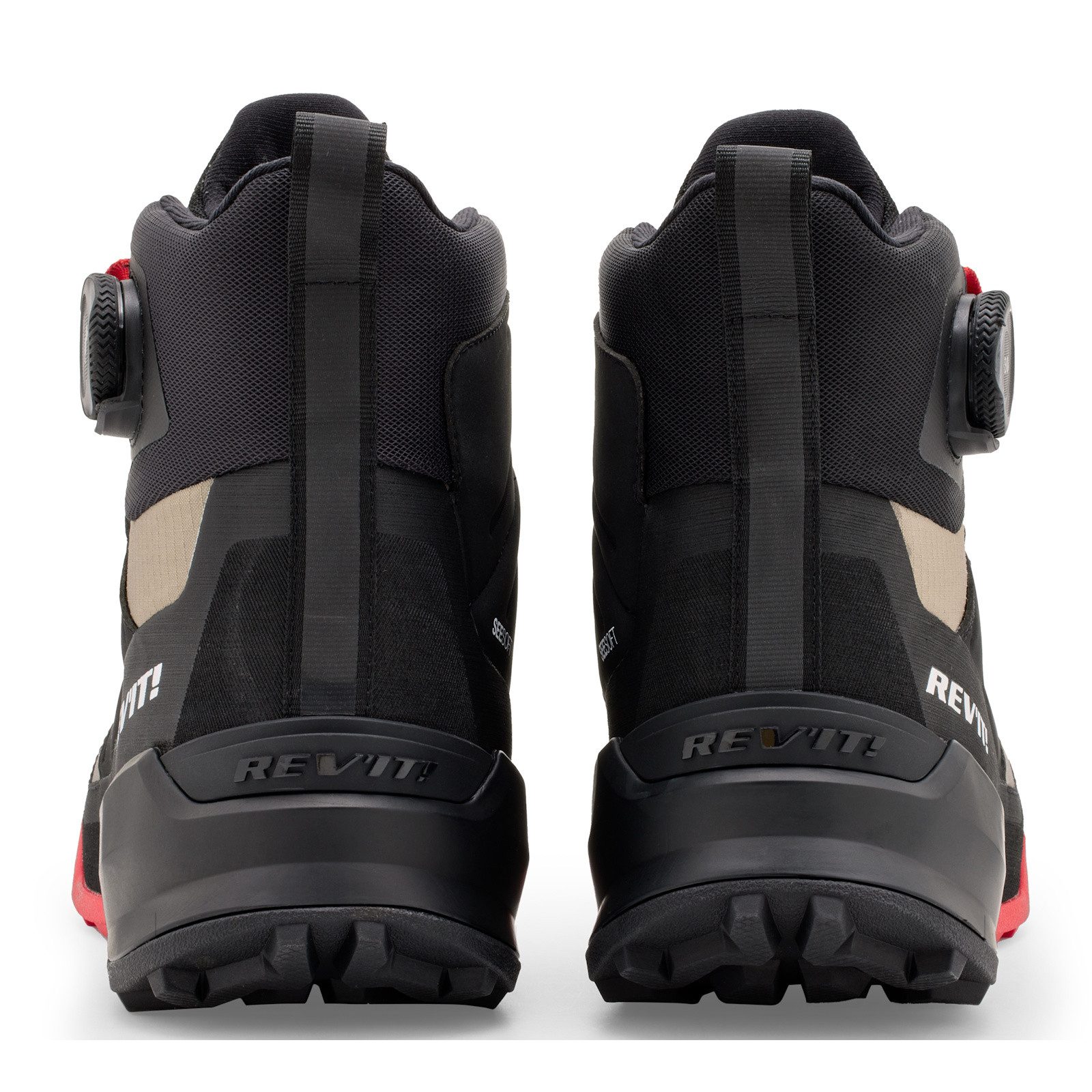Revit Revit Undercut H2O Motorradschuhe Schwarz / Sand 45 Motorradstiefel (Packung, Antistatische und Öl- und Benzinfeste Sohle) motorradschuhe für herren – Bild 5 von 5
